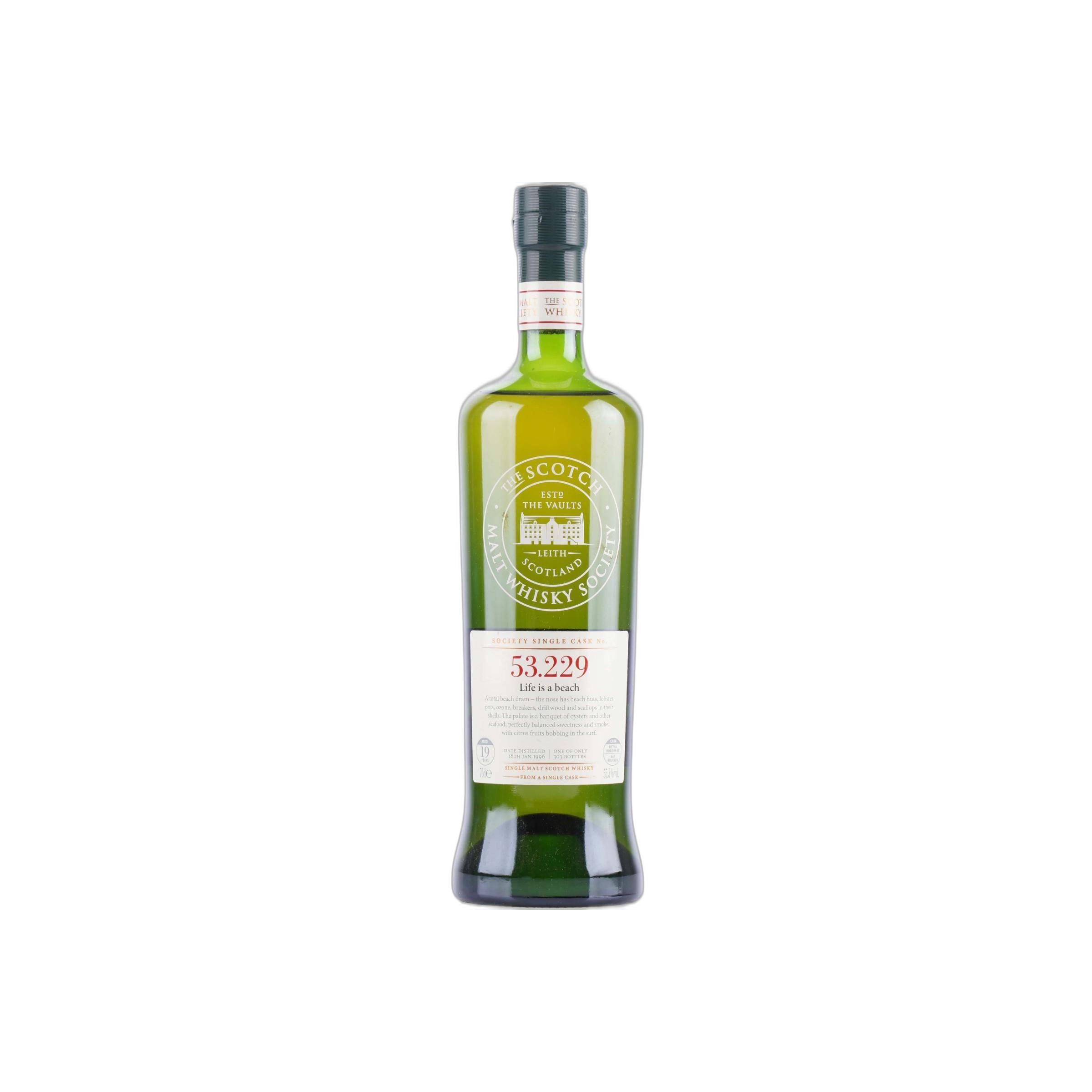 The Scotch Malt Whisky Society 1996 19 Years Single Malt Whisky