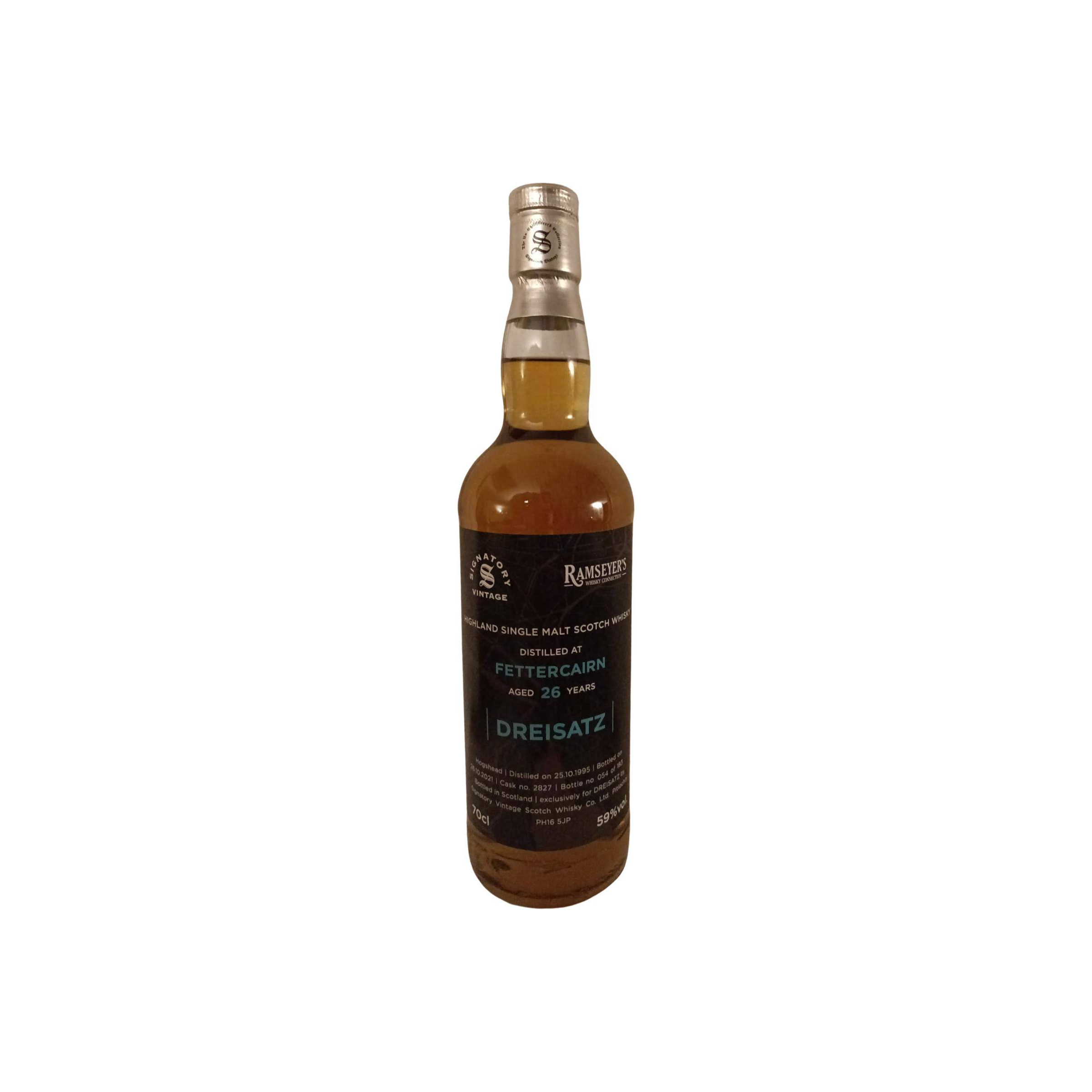 Fettercairn Cask Strength Collection 1995 26 Years Single Malt Whisky