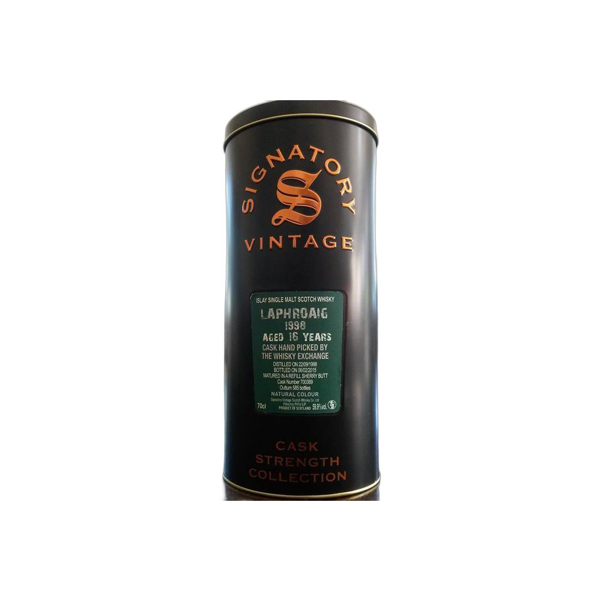 Laphroaig Cask Strength Collection 1998 16 Years Single Malt Whisky 2