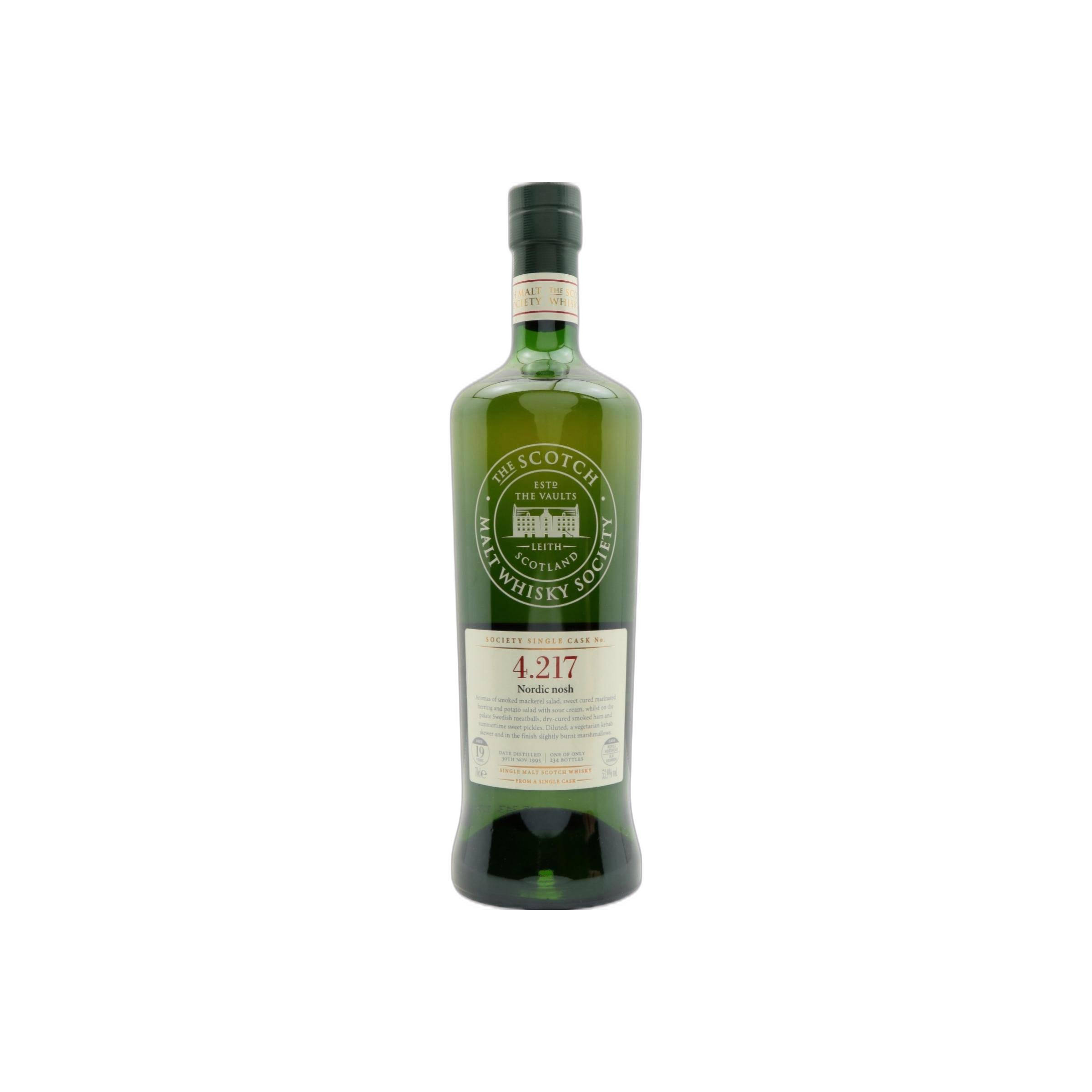 The Scotch Malt Whisky Society 1995 19 Years Single Malt Whisky