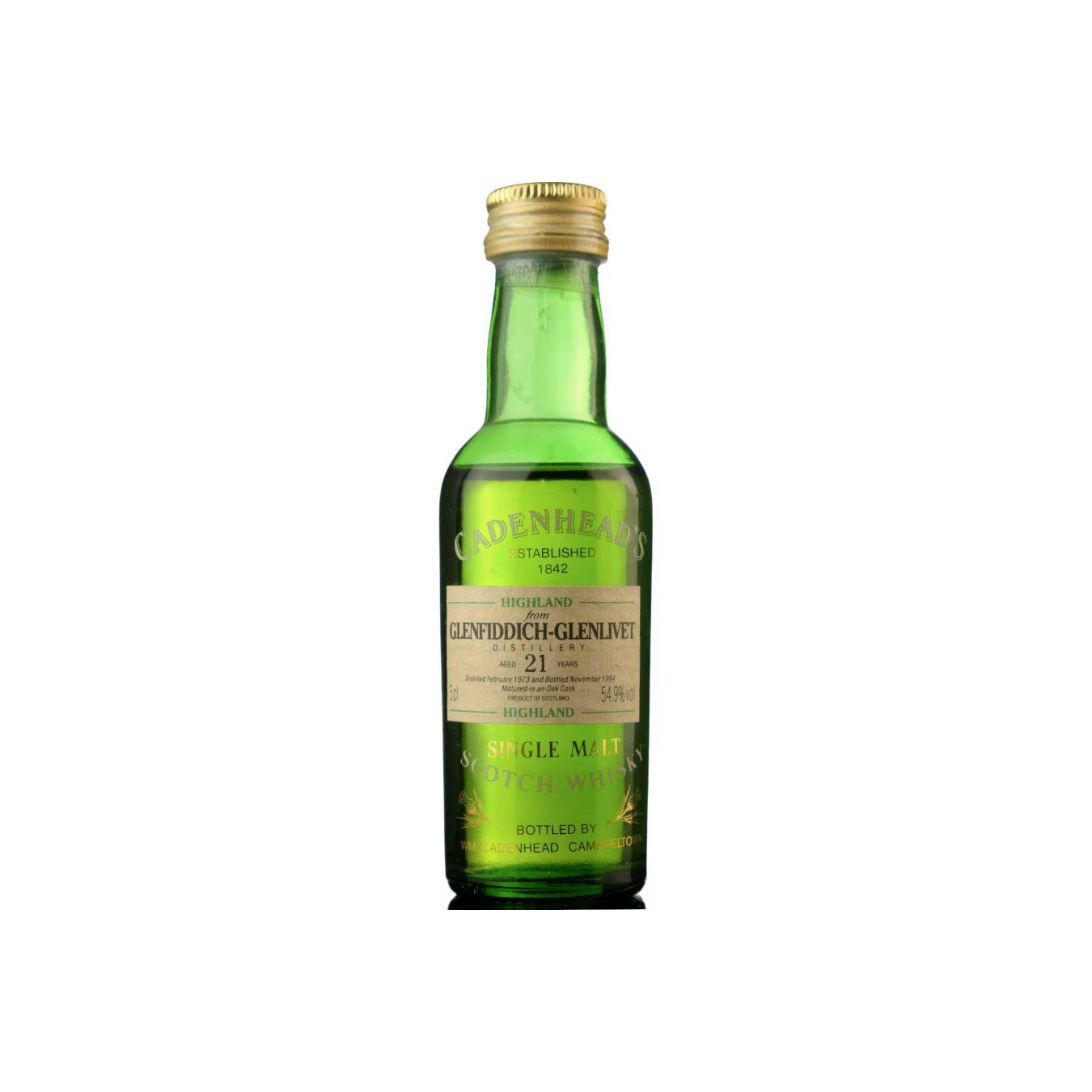 Glenfiddich 1973 21 Years Single Malt Whisky 2