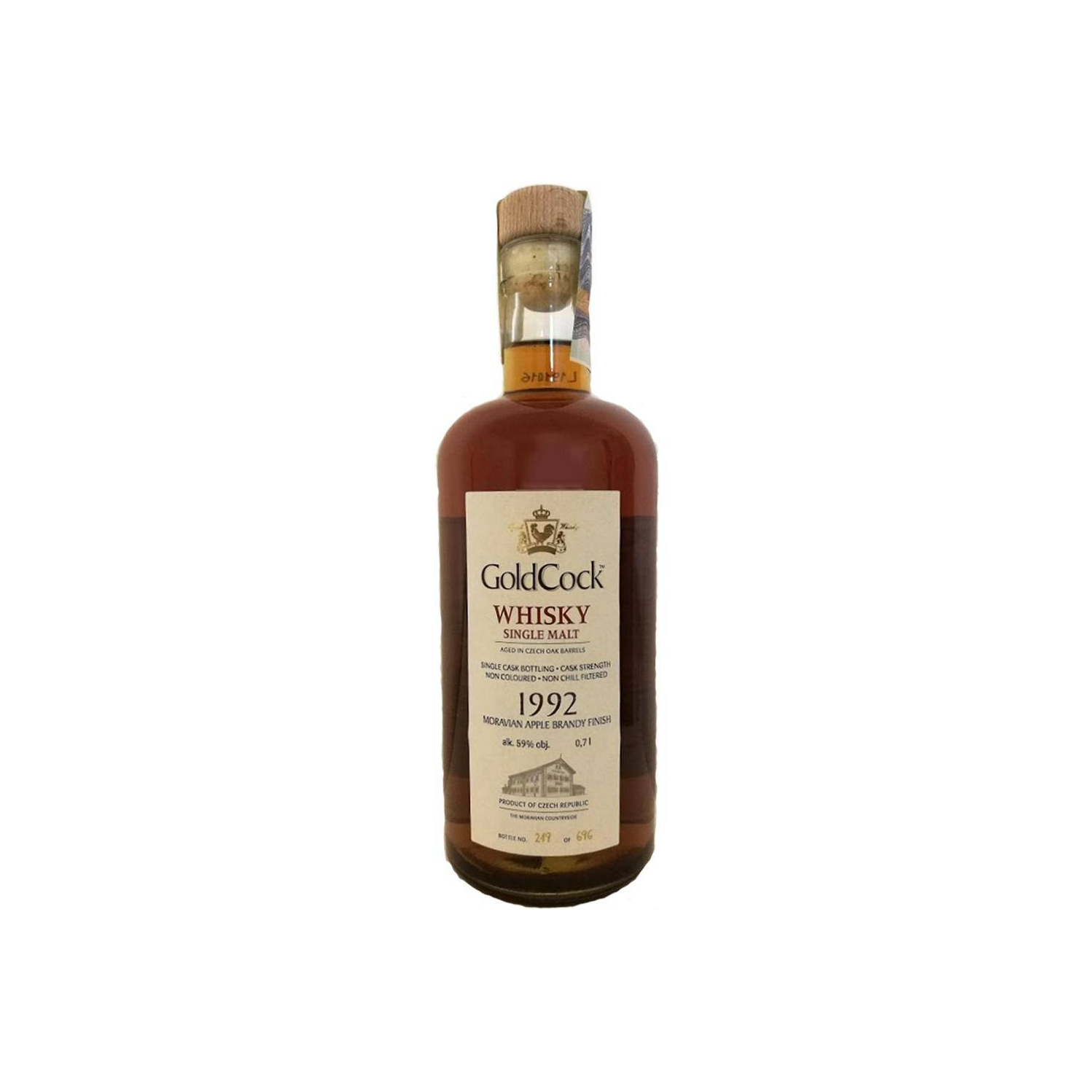 Gold Cock Individual Cask Bottling 1992 24 Years Single Malt Whisky