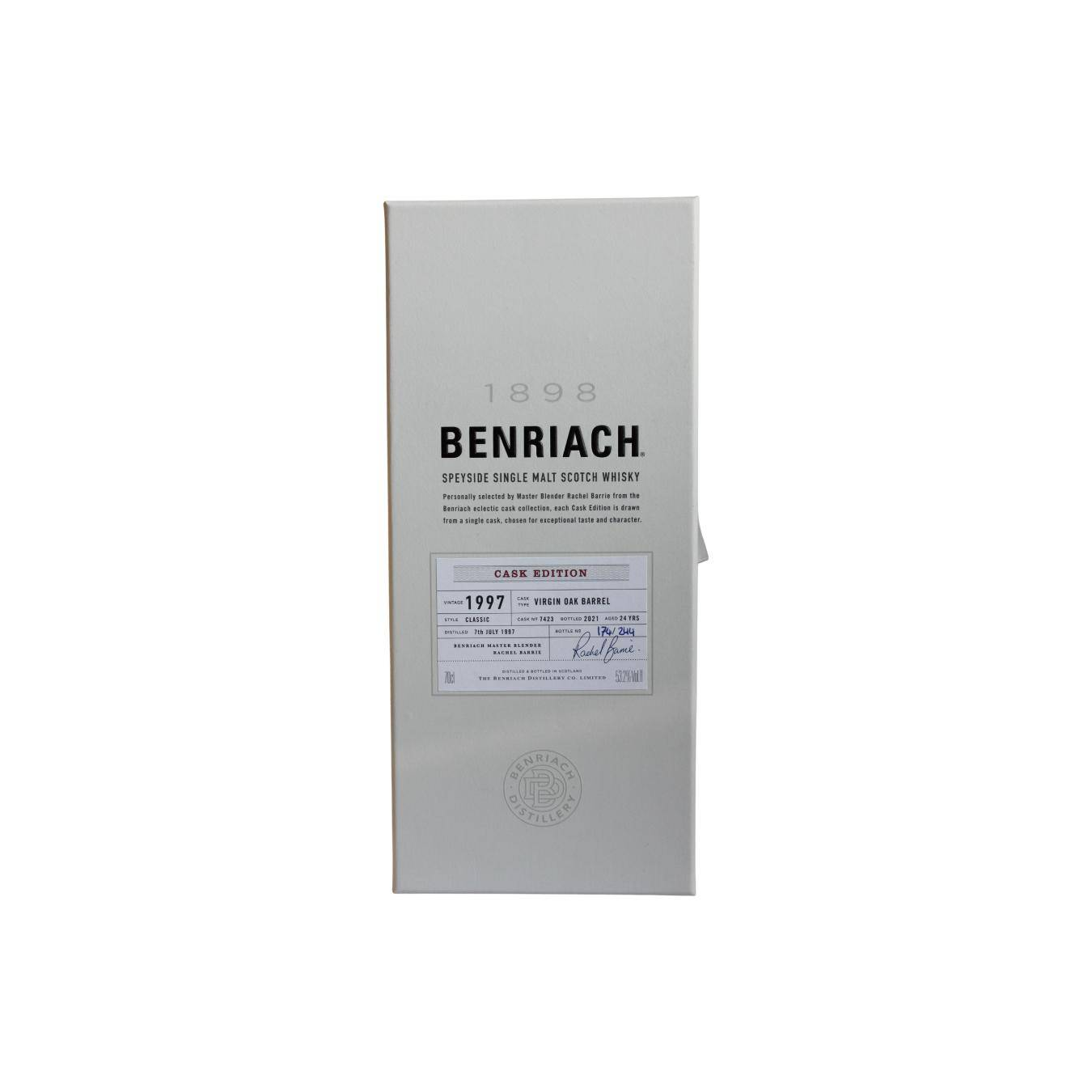 BenRiach 1997 24 Years Single Malt Whisky 3