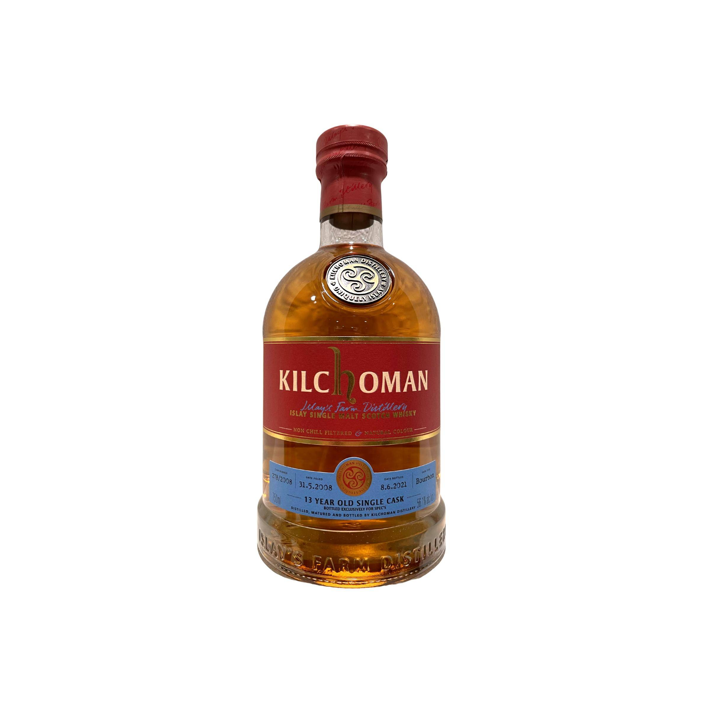 Kilchoman 2008 13 Years Single Malt Whisky