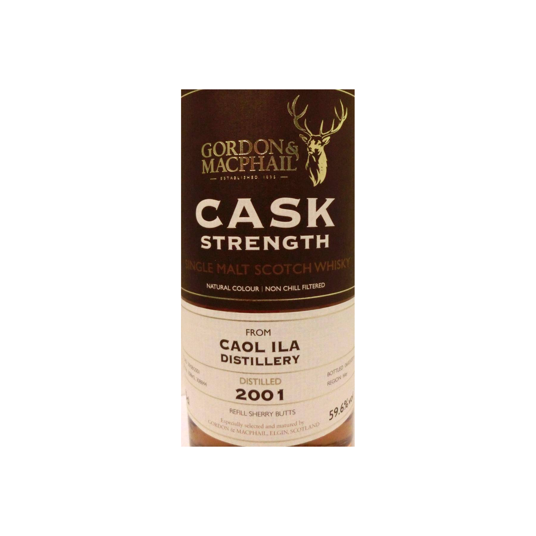 Caol Ila Cask Strength Collection 2001 12 Years Single Malt Whisky 2