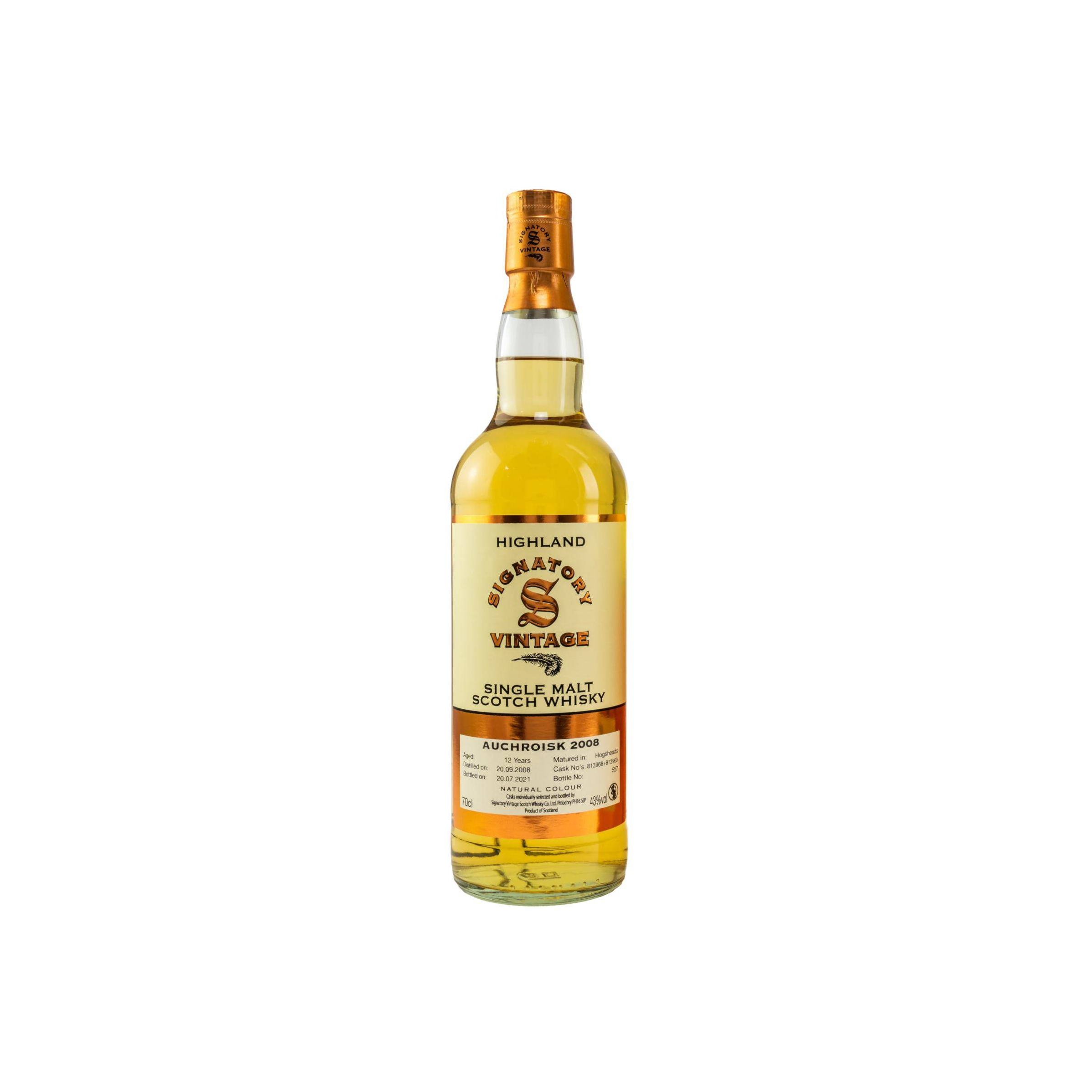 Auchroisk Vintage Collection 2008 12 Years Single Malt Whisky