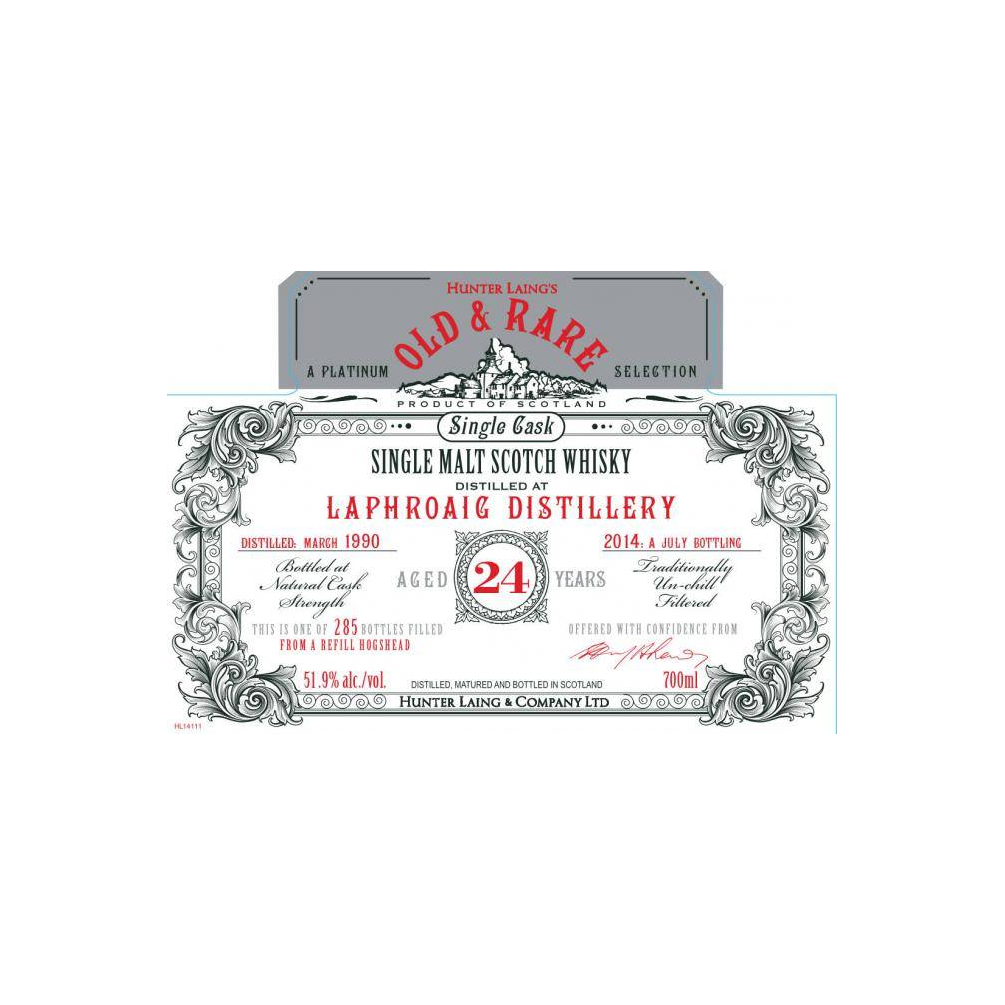 Laphroaig 1990 24 Years Single Malt Whisky 2