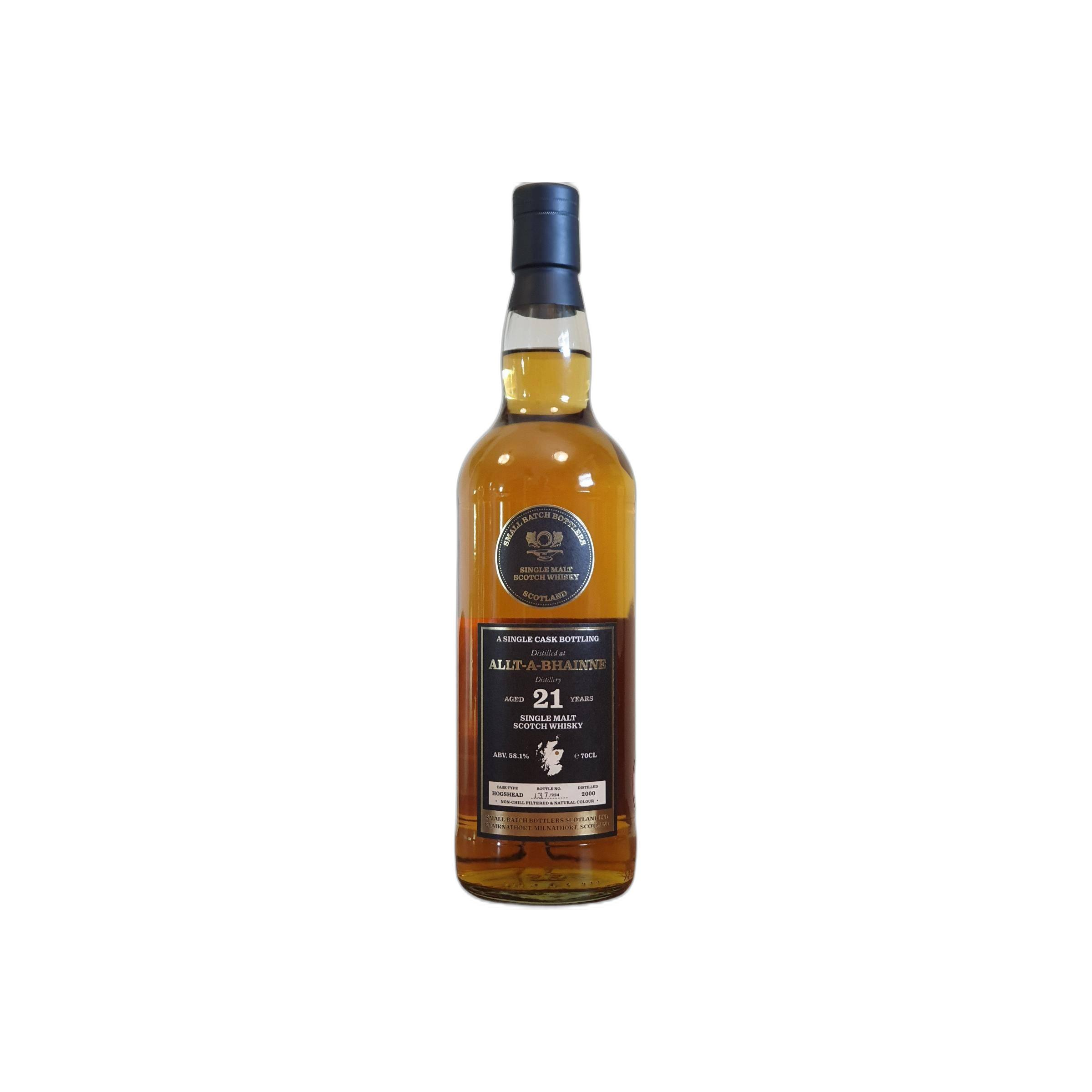 Allt-A-Bhainne 2000 21 Years Single Malt Whisky