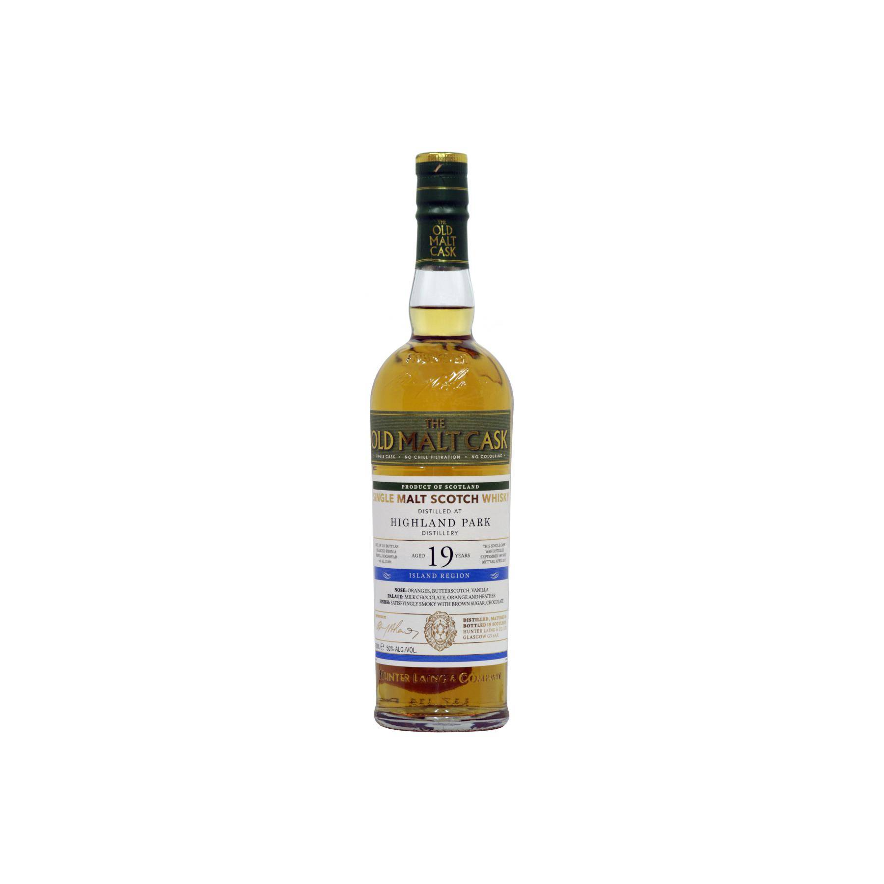 Highland Park Old Malt Cask 1997 19 Years Single Malt Whisky