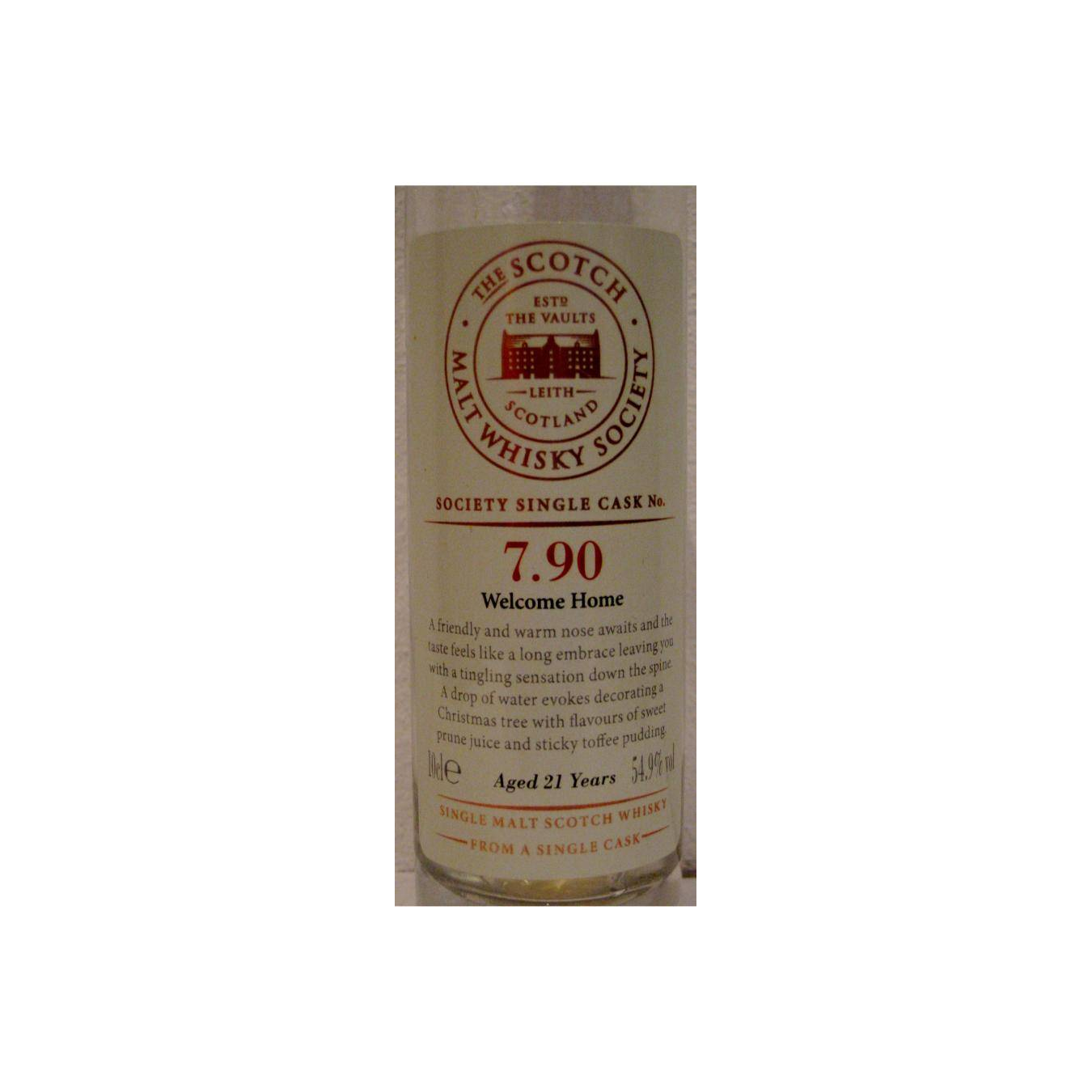 The Scotch Malt Whisky Society 21 Years Single Malt Whisky 2