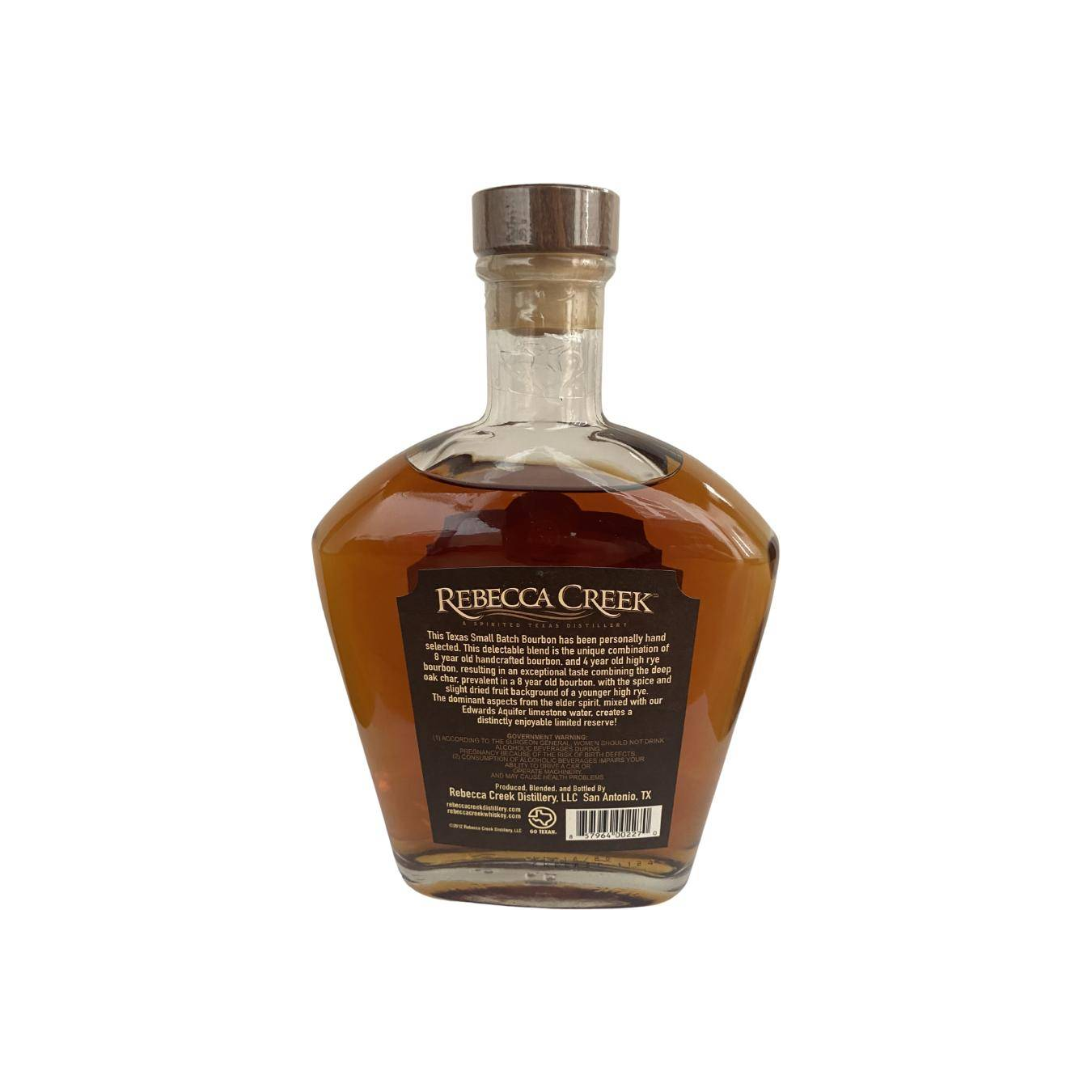 Rebecca Creek Fine Texas Small Batch Blended Bourbon Whiskey 2