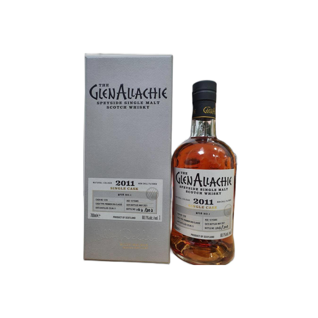 The GlenAllachie Single Cask 2011 10 Years Single Malt Whisky 2