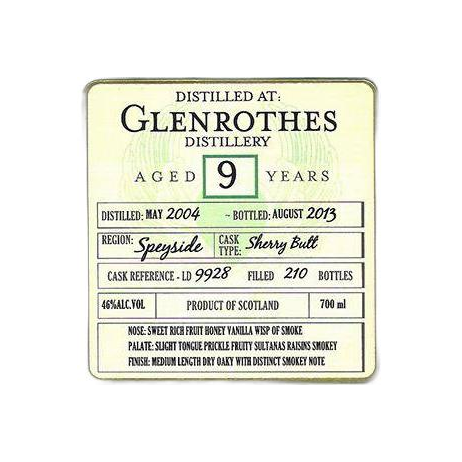 The Glenrothes 2004 9 Years Single Malt Whisky 2