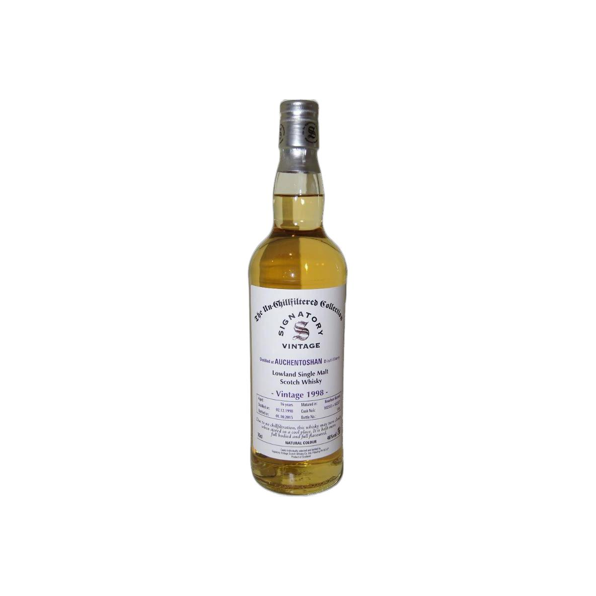 Auchentoshan The Un-Chillfiltered Collection 1998 16 Years Single Malt Whisky