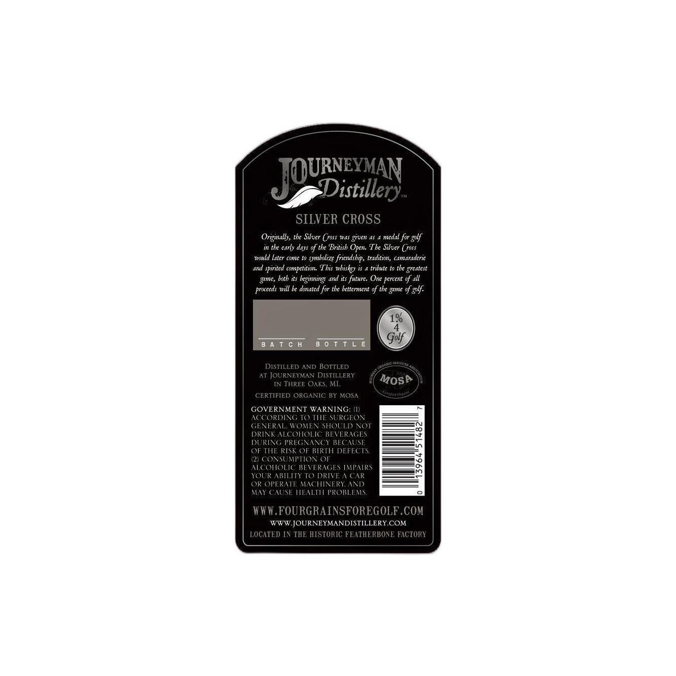 Journeyman Distillery Silver Cross 2