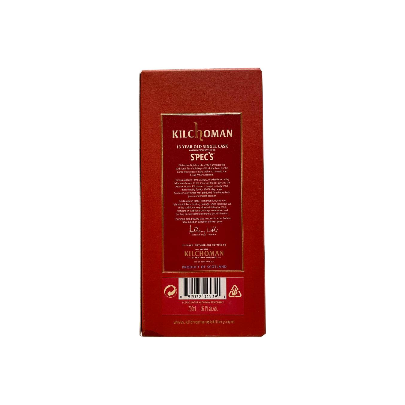 Kilchoman 2008 13 Years Single Malt Whisky 3