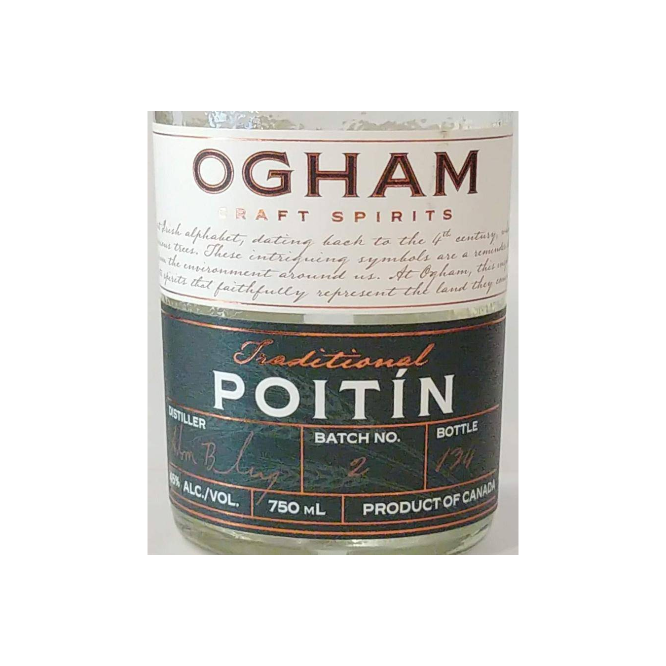 Ogham Traditional Poitin