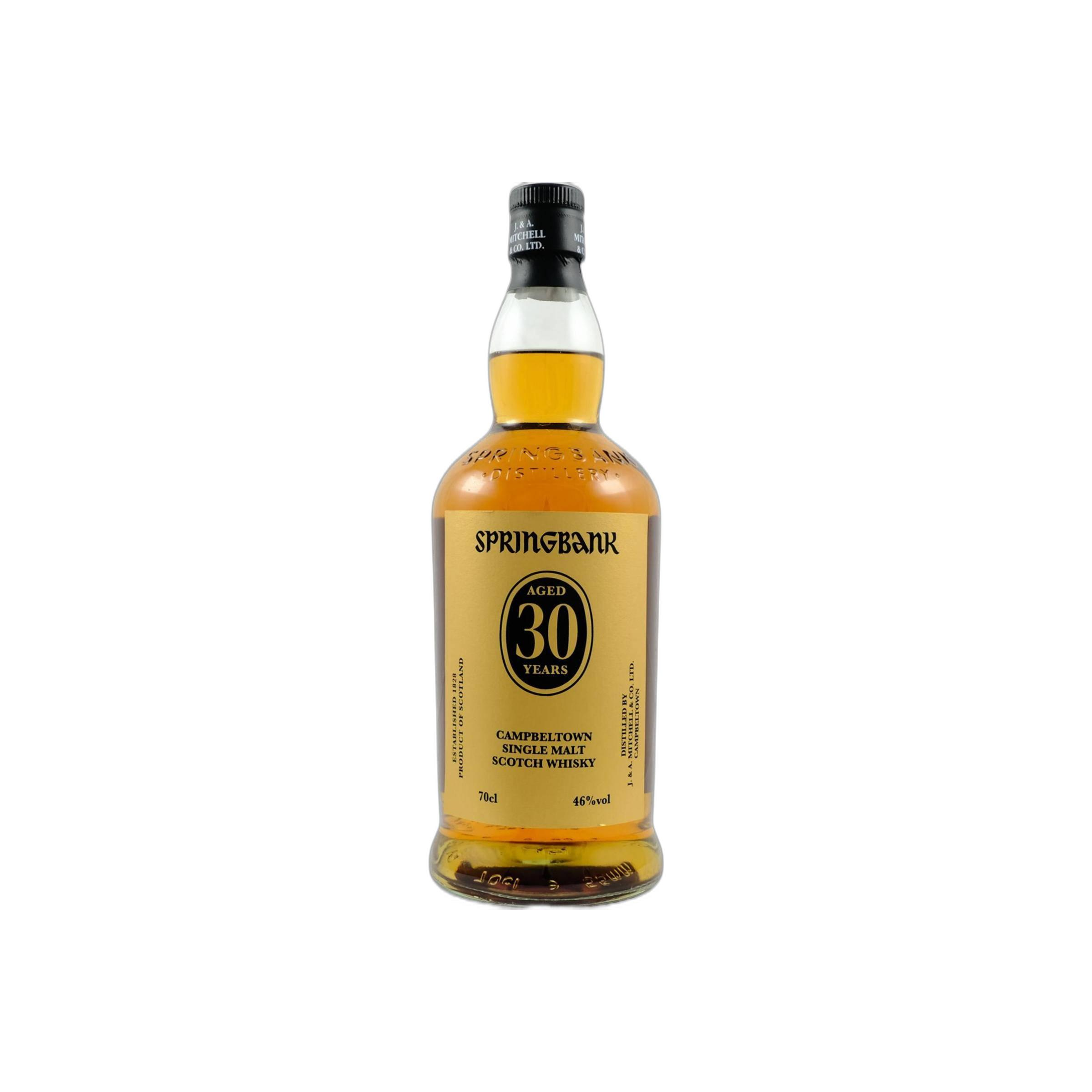 Springbank 30 Years Single Malt Whisky