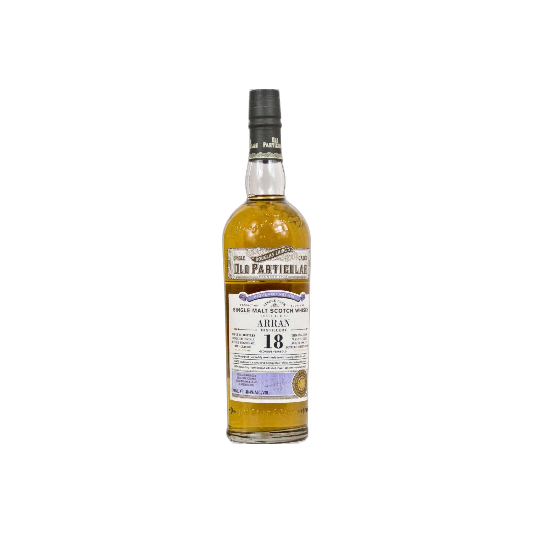 Arran Old Particular 1996 18 Years Single Malt Whisky
