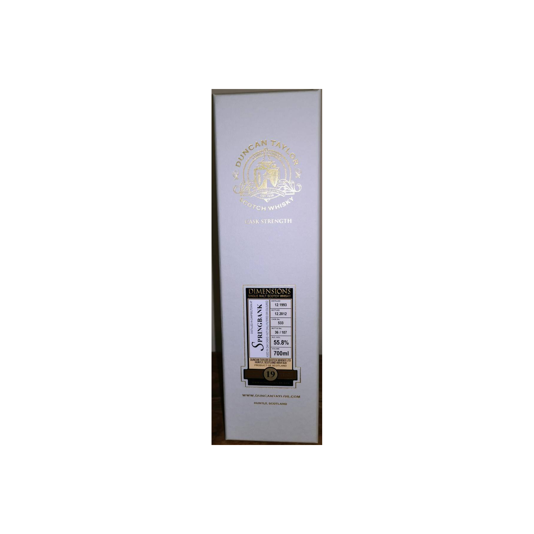 Springbank Dimensions 1993 19 Years Single Malt Whisky 2