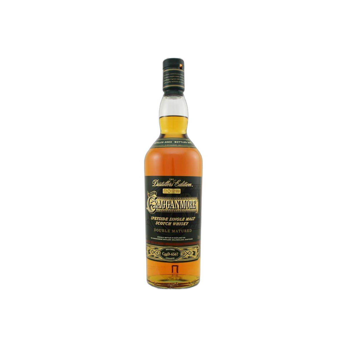 Cragganmore The Distillers Edition 2003 12 Years Single Malt Whisky