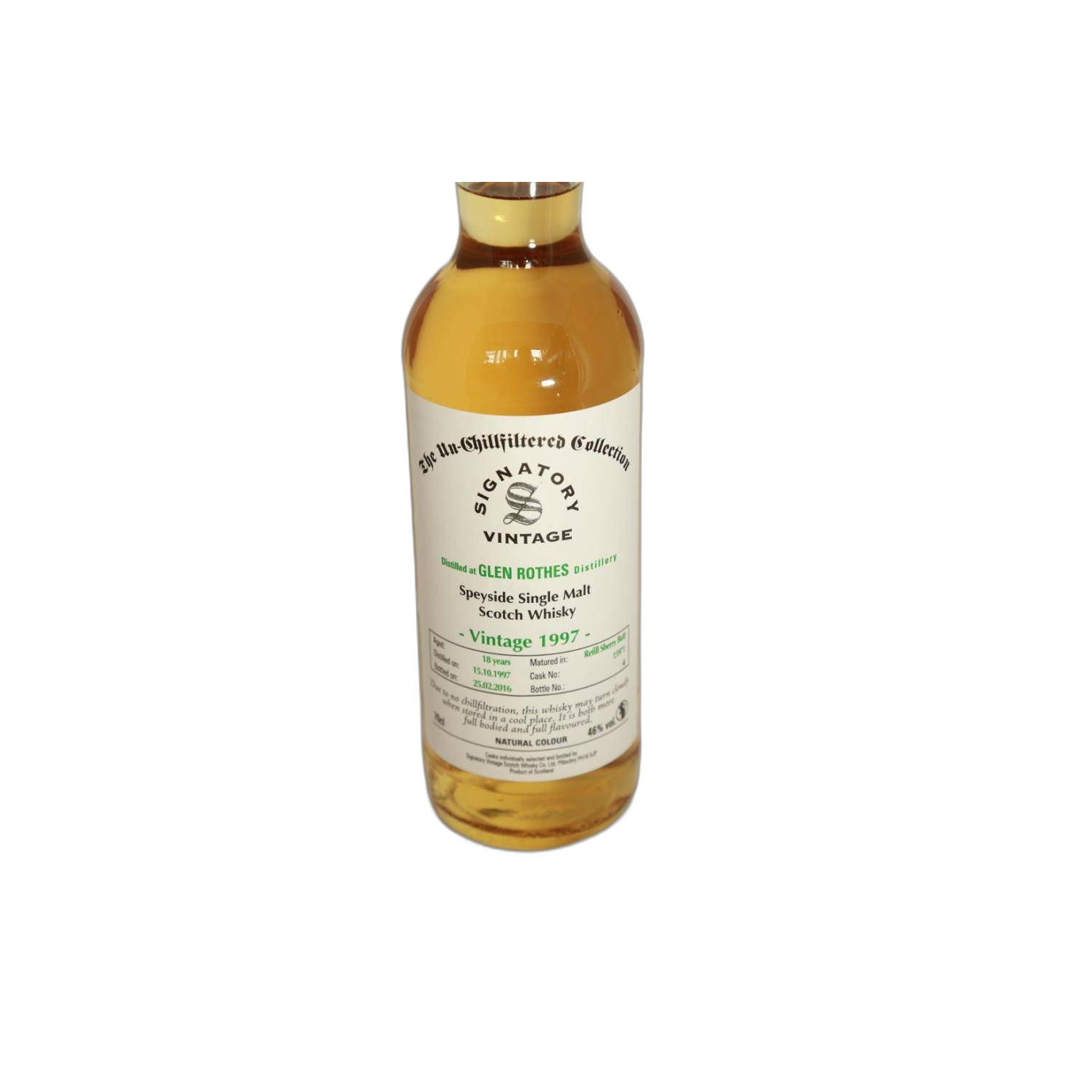 The Glenrothes The Un-Chillfiltered Collection 1997 18 Years Single Malt Whisky 2