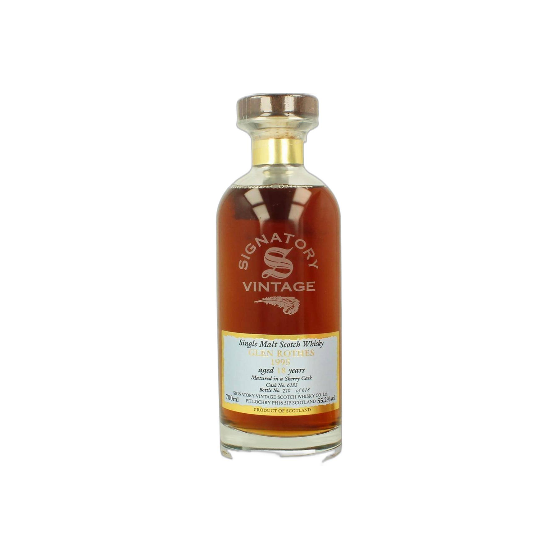 The Glenrothes 1995 18 Years Single Malt Whisky 2