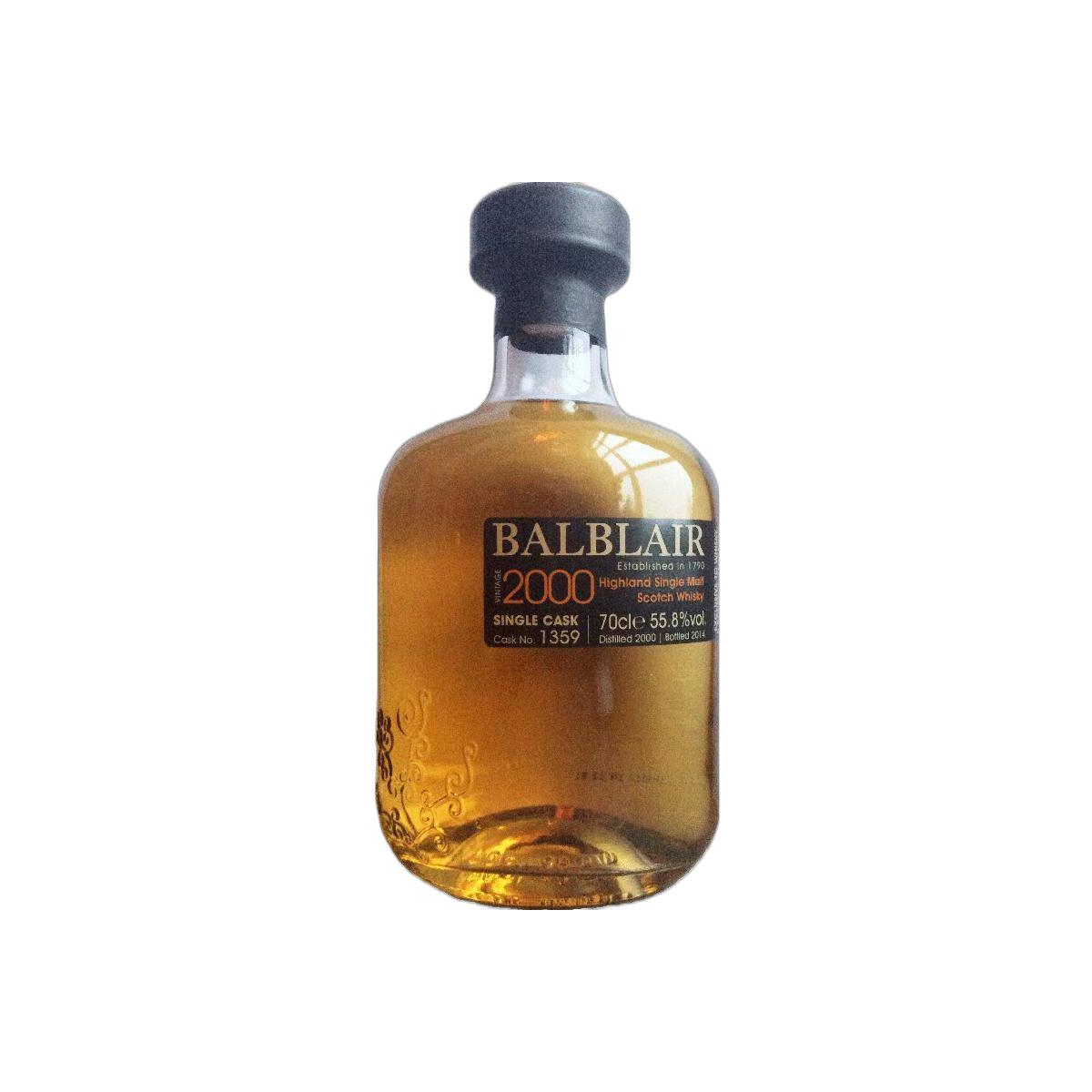 Balblair Single Cask 2000 14 Years Single Malt Whisky 2