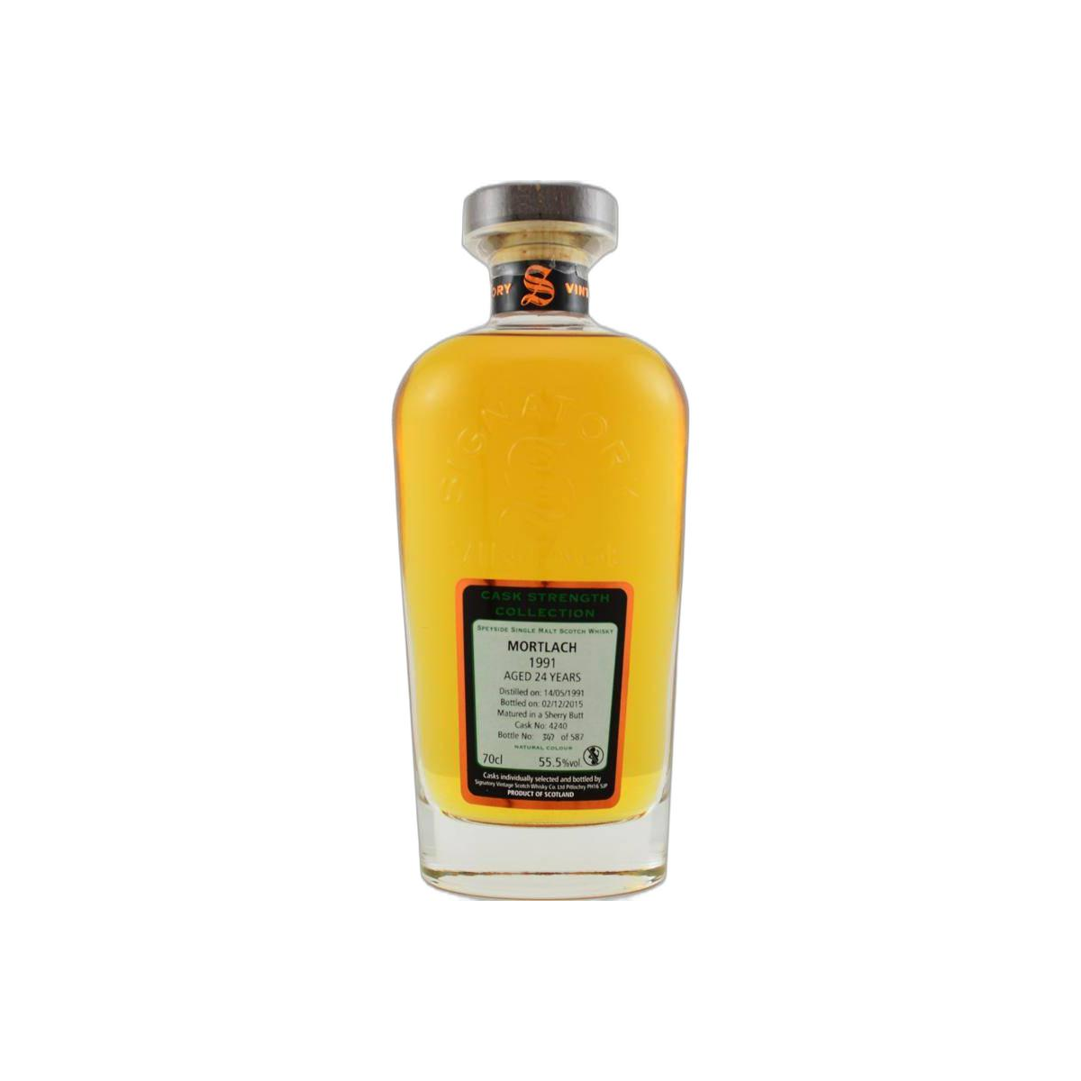 Mortlach Cask Strength Collection 1991 24 Years Single Malt Whisky