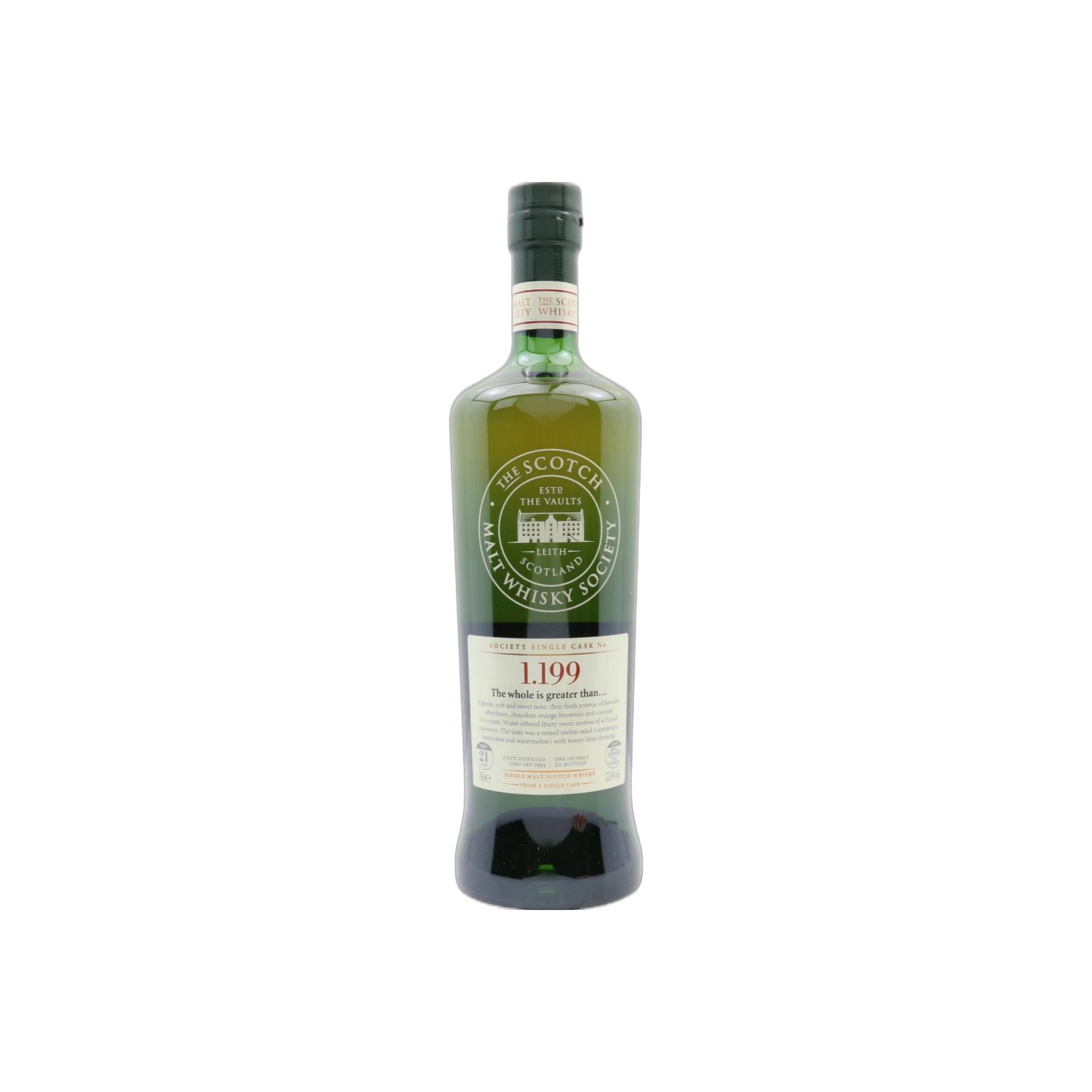 The Scotch Malt Whisky Society 1993 21 Years Single Malt Whisky