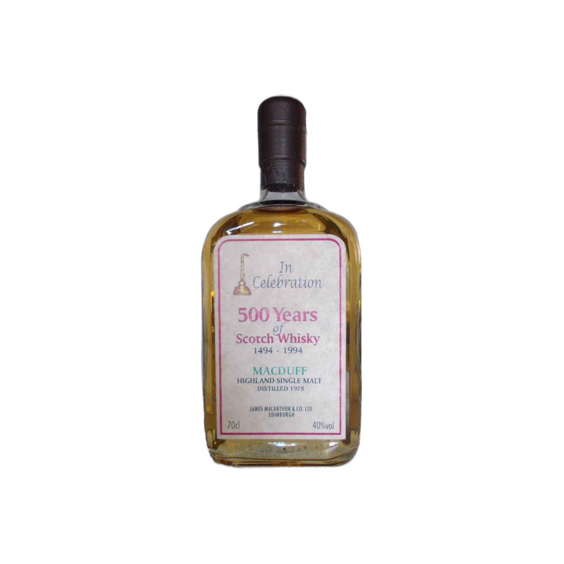Macduff 1978 16 Years Single Malt Whisky