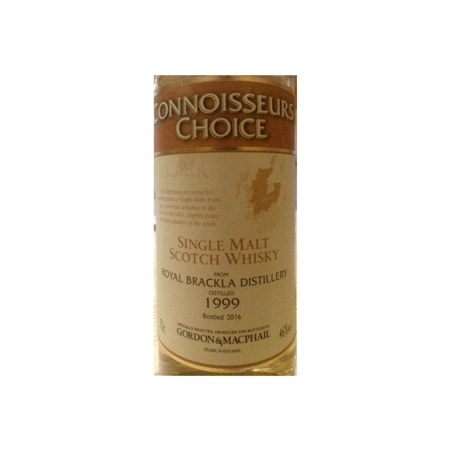 Royal Brackla Connoisseurs Choice 1999 17 Years Single Malt Whisky