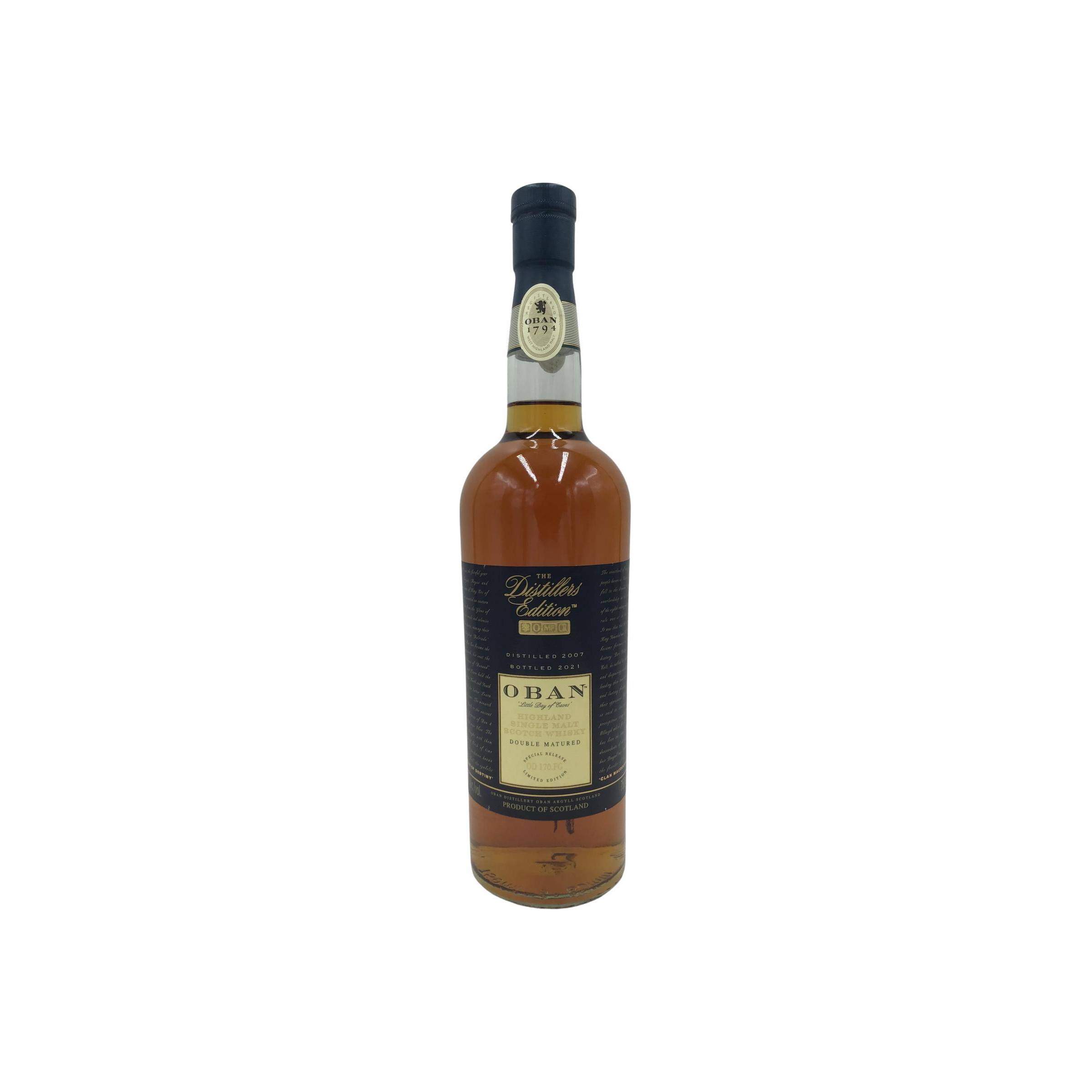 Oban The Distillers Edition 2007 14 Years Single Malt Whisky
