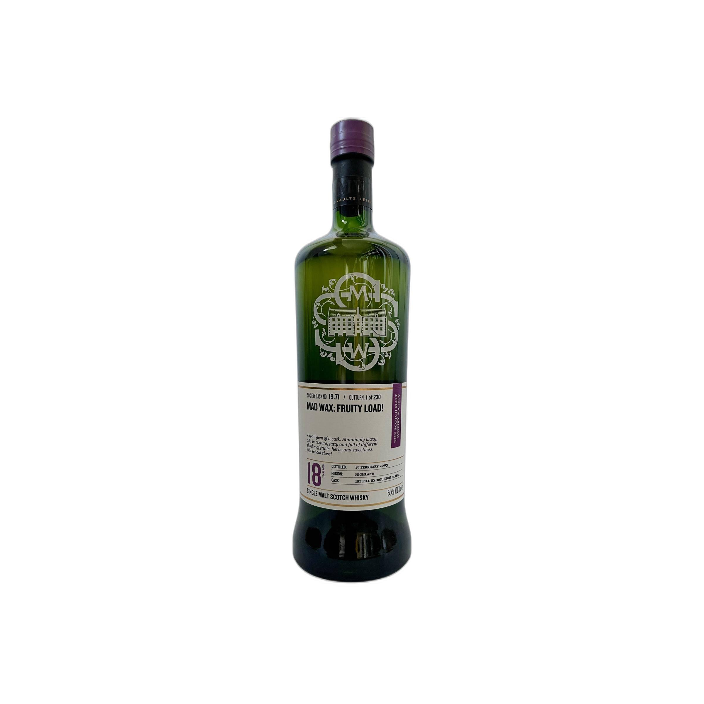 The Scotch Malt Whisky Society 2003 18 Years Single Malt Whisky