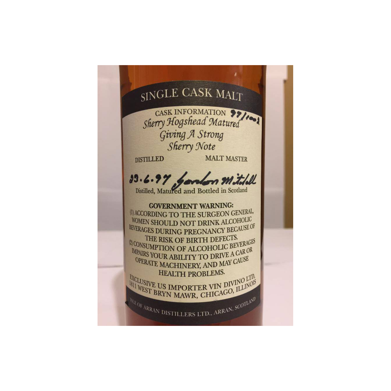 Arran 1997 5 Years Single Malt Whisky 2