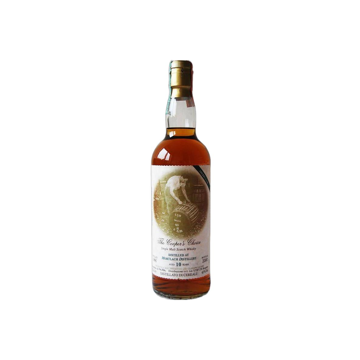 Mortlach The Cooper's Choice 1990 10 Years Single Malt Whisky