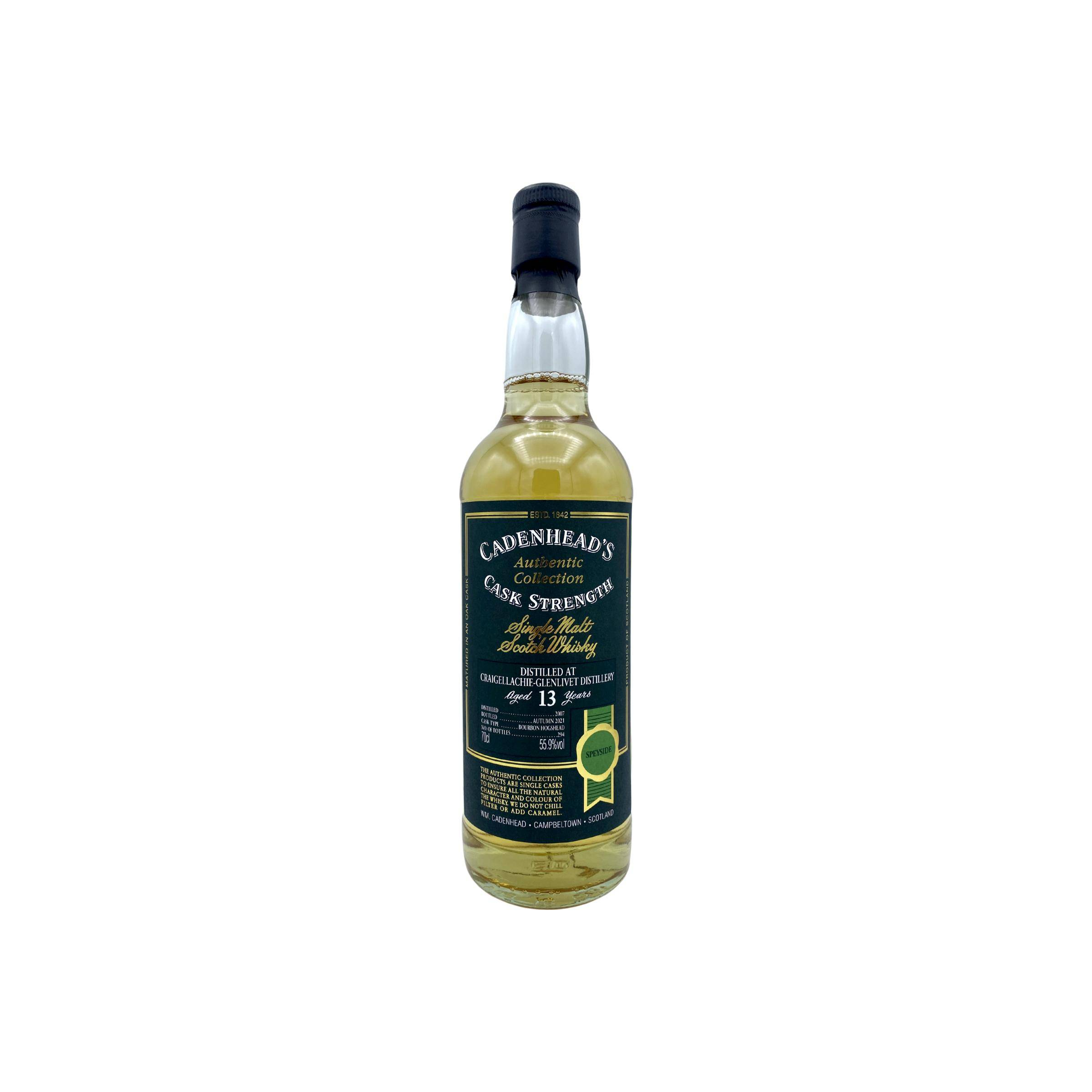 Craigellachie Authentic Collection 2007 13 Years Single Malt Whisky