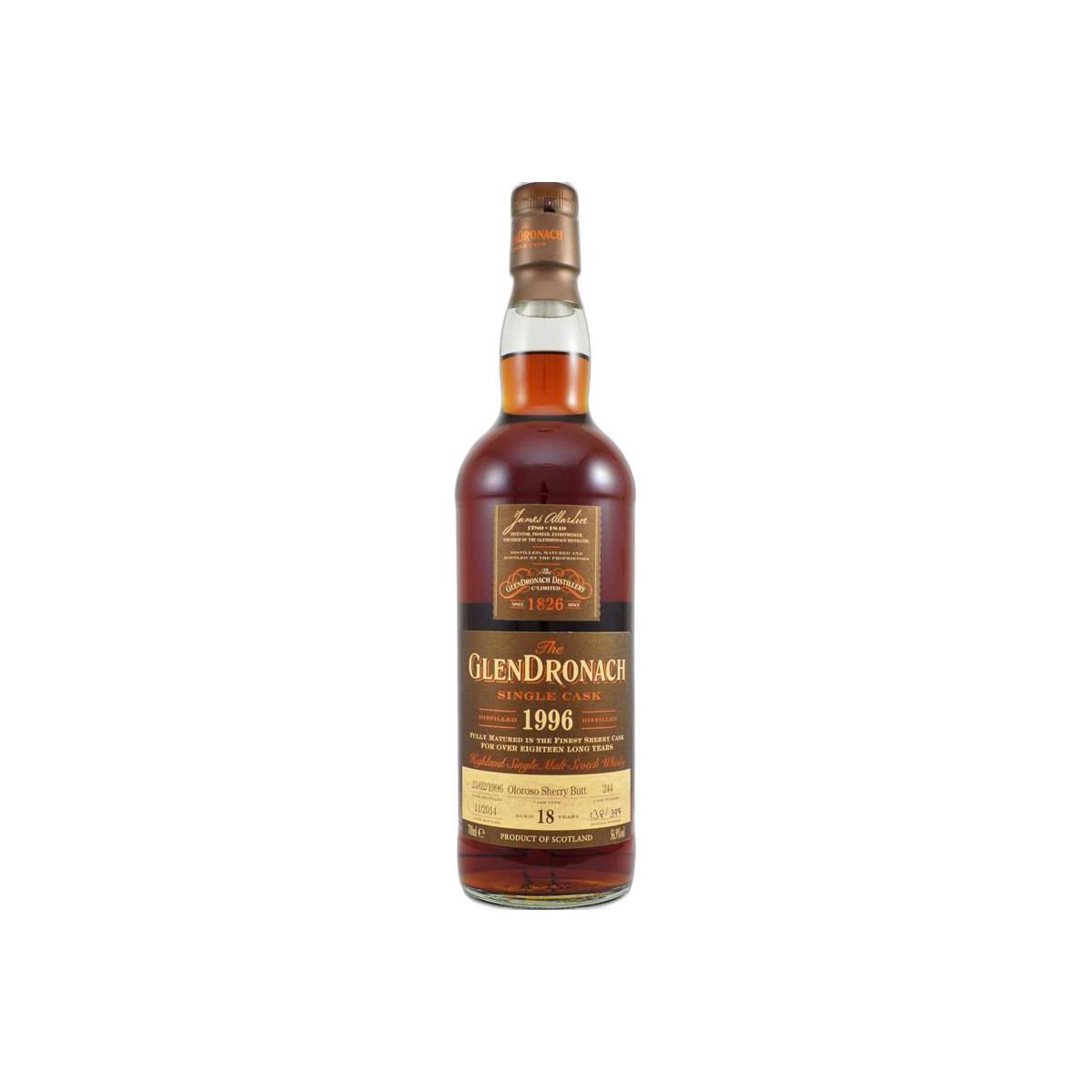 GlenDronach 1996 18 Years Single Malt Whisky
