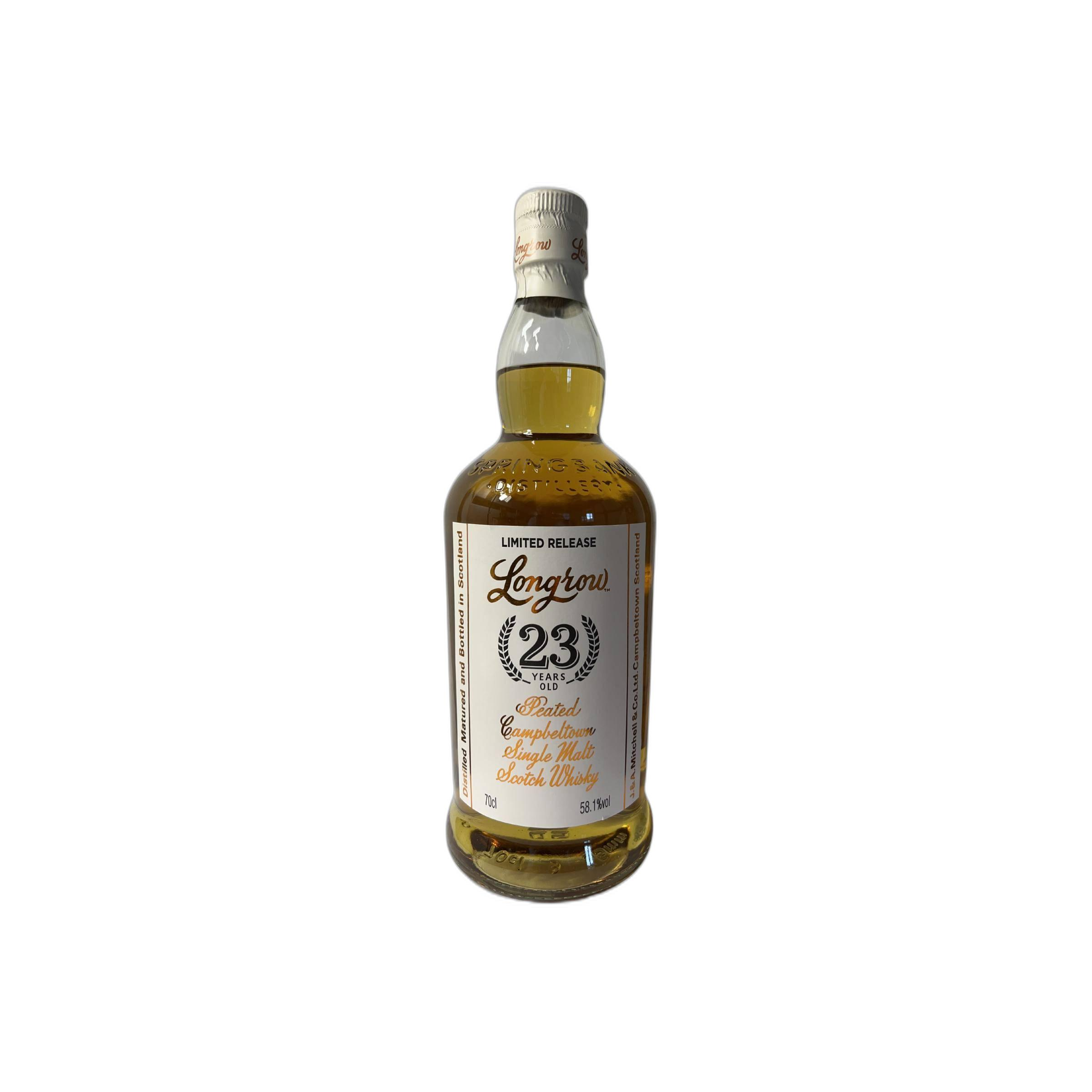 Longrow Single Cask 23 Years Single Malt Whisky