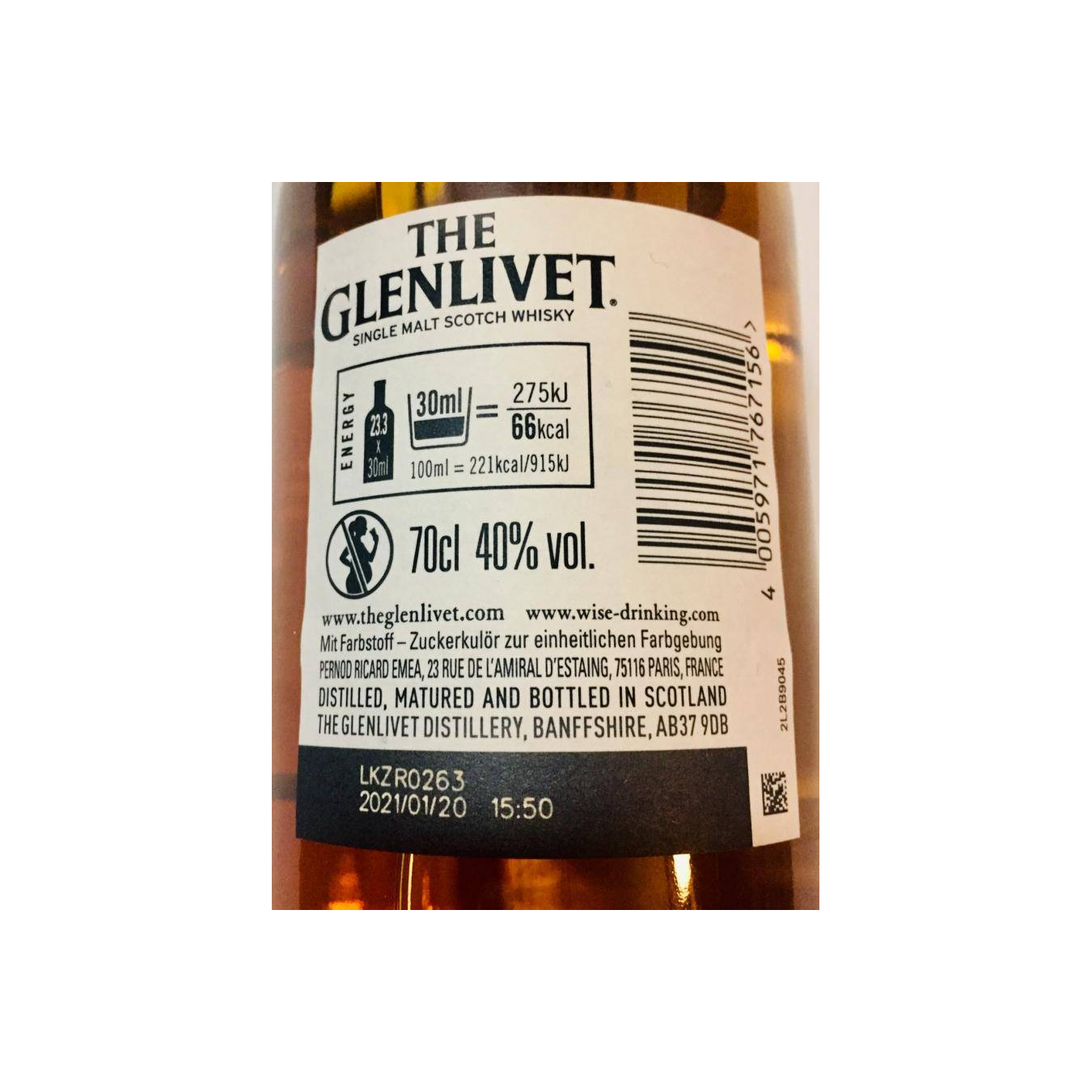 The Glenlivet 12 Years Single Malt Whisky 2