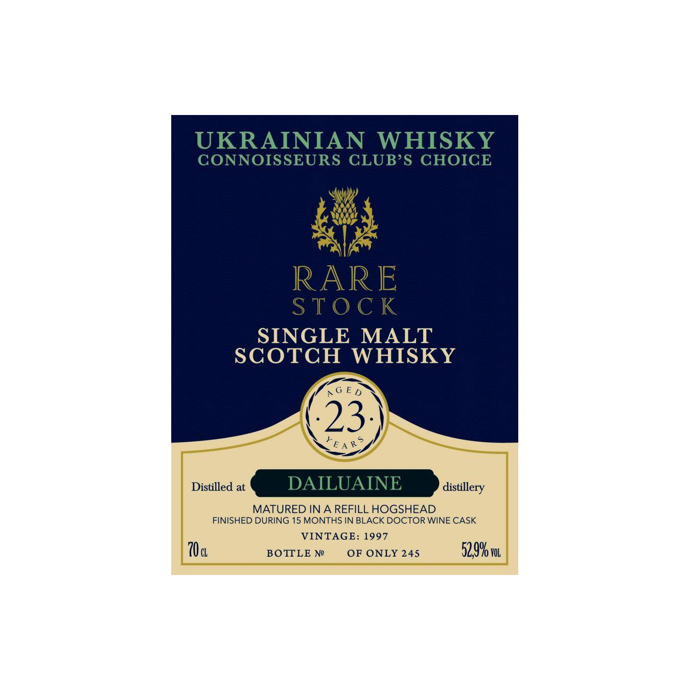 Dailuaine 1997 23 Years Single Malt Whisky