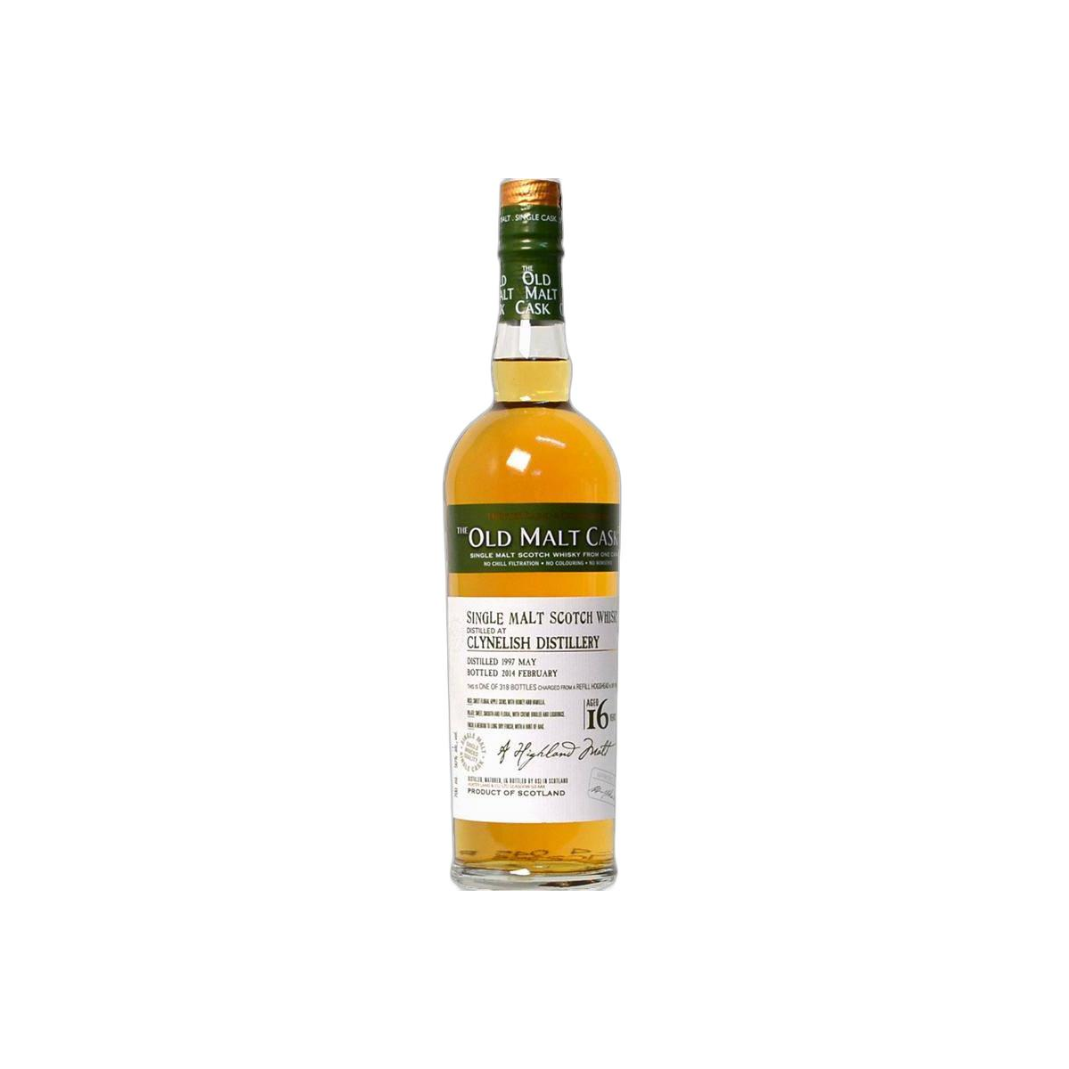 Clynelish Old Malt Cask 1997 16 Years Single Malt Whisky