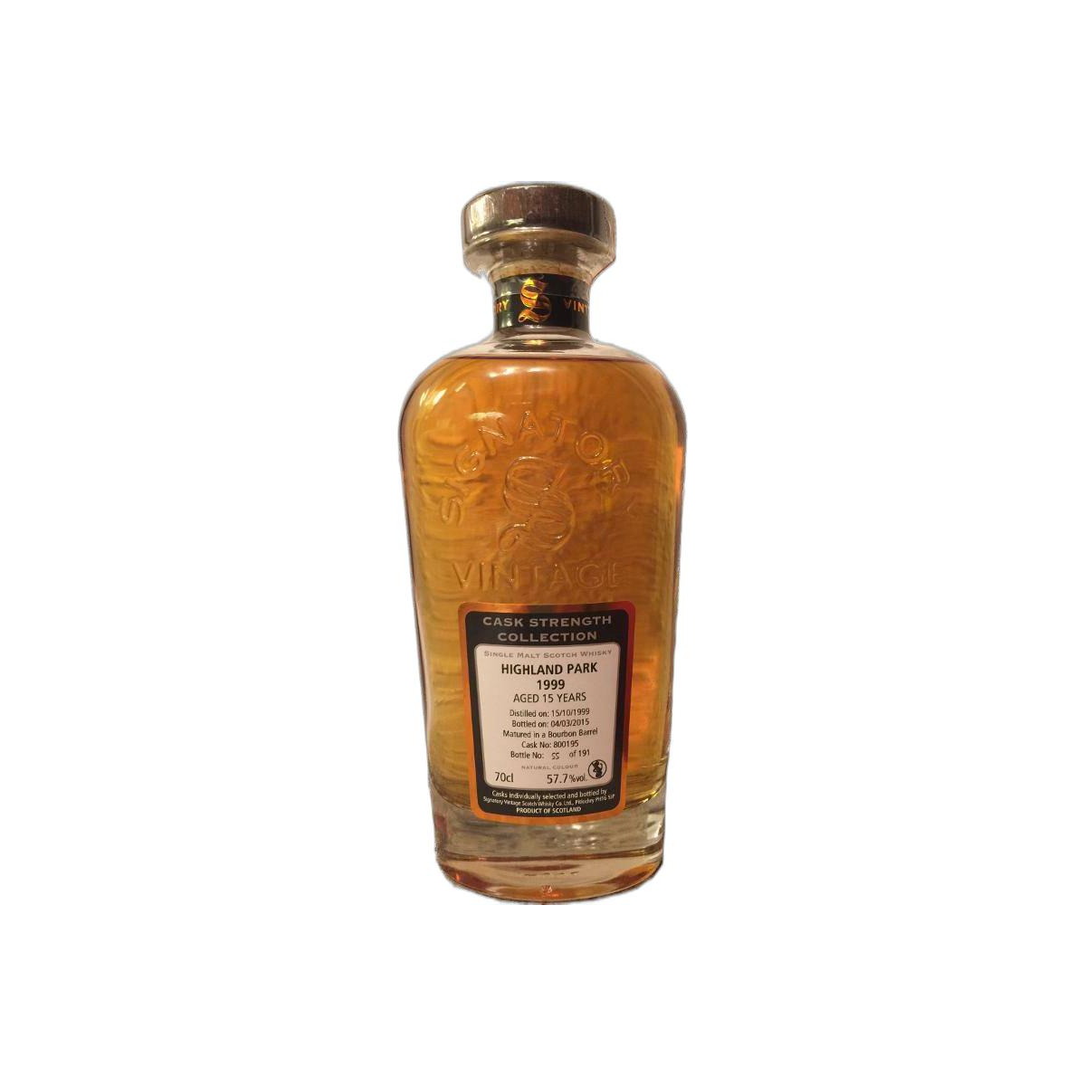 Highland Park Cask Strength Collection 1999 15 Years Single Malt Whisky