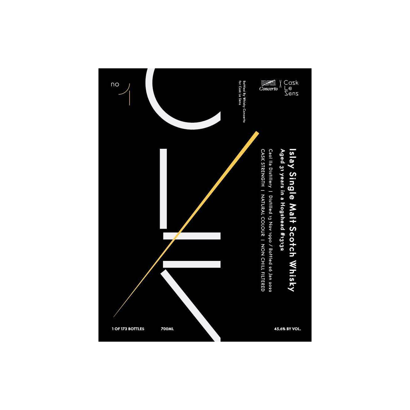 Caol Ila 1990 31 Years Single Malt Whisky