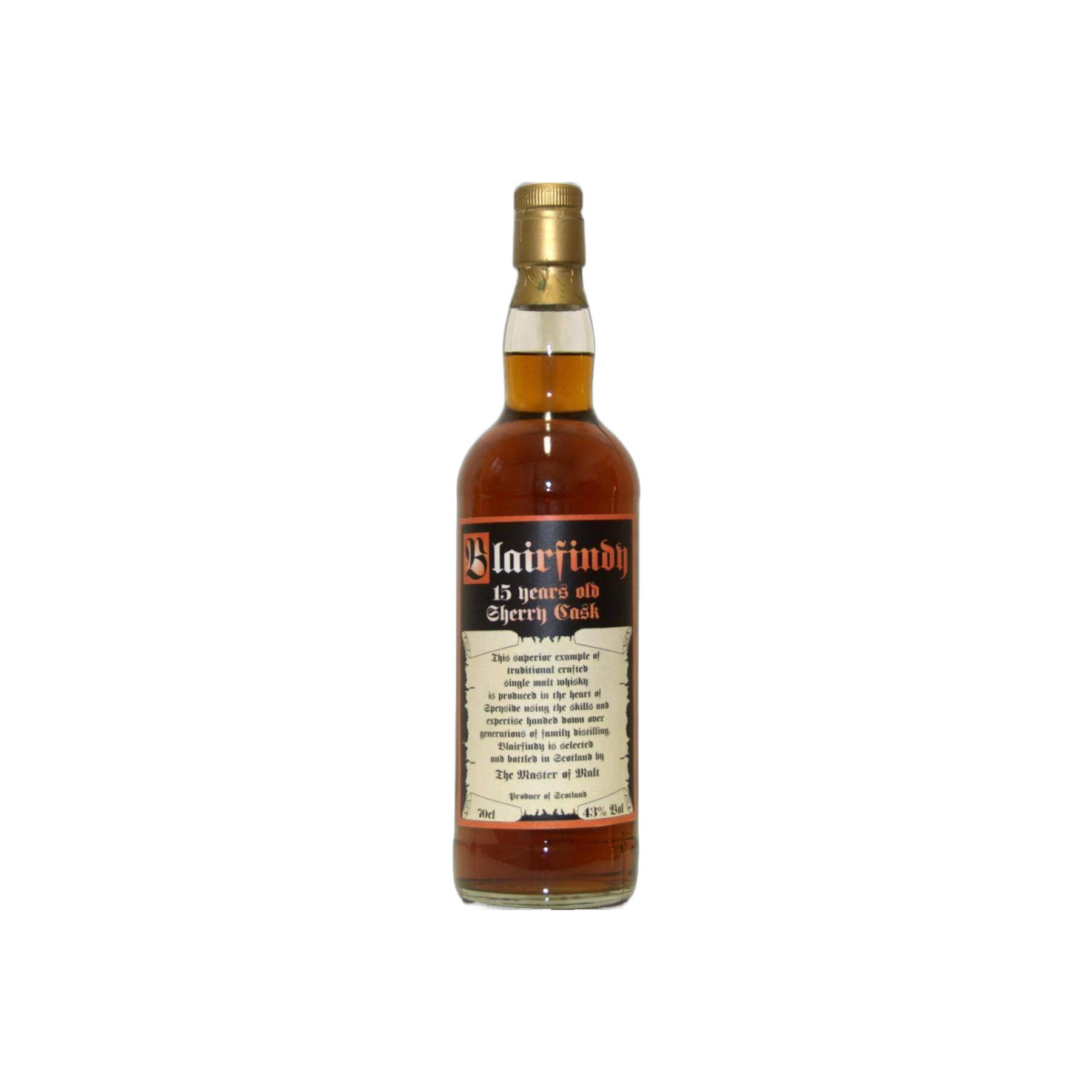 Master of Malt 15 Years Single Malt Whisky