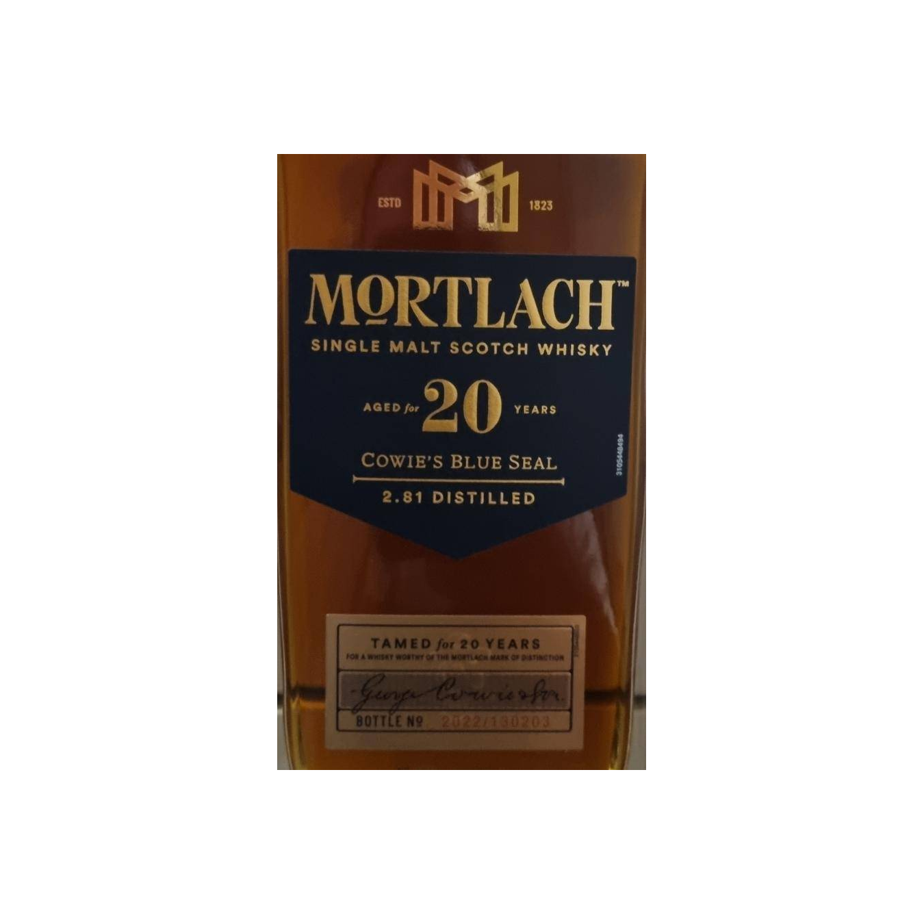 Mortlach 20 Years Single Malt Whisky