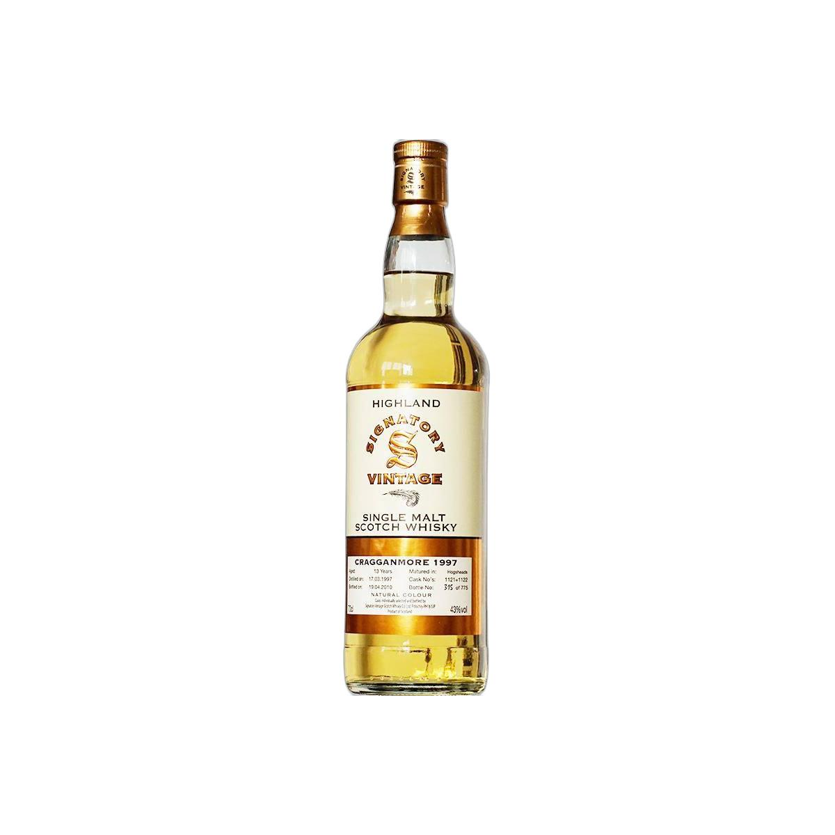 Cragganmore Vintage Collection 1997 13 Years Single Malt Whisky