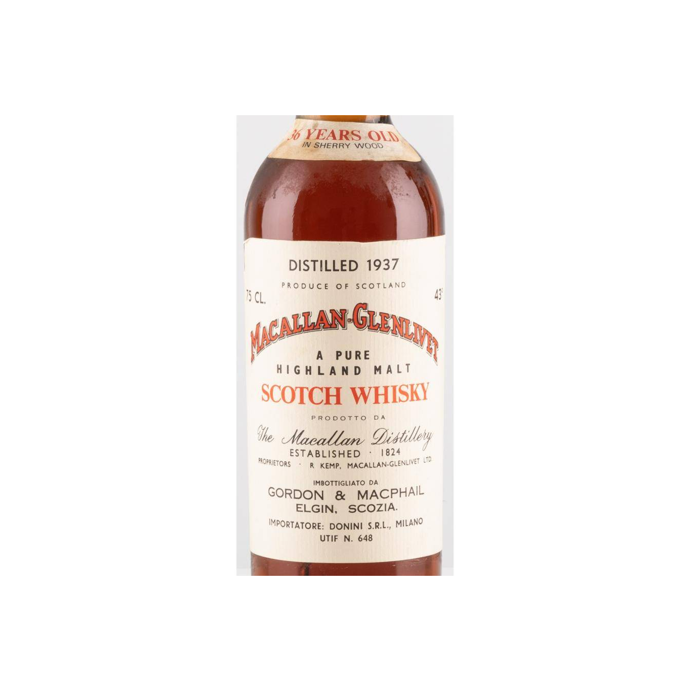 The Macallan 1937 36 Years Single Malt Whisky 2