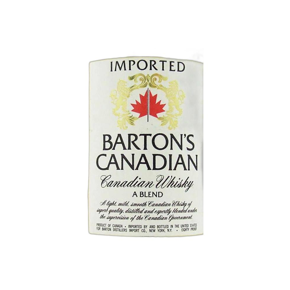 Barton's Canadian Canadian Whisky 3