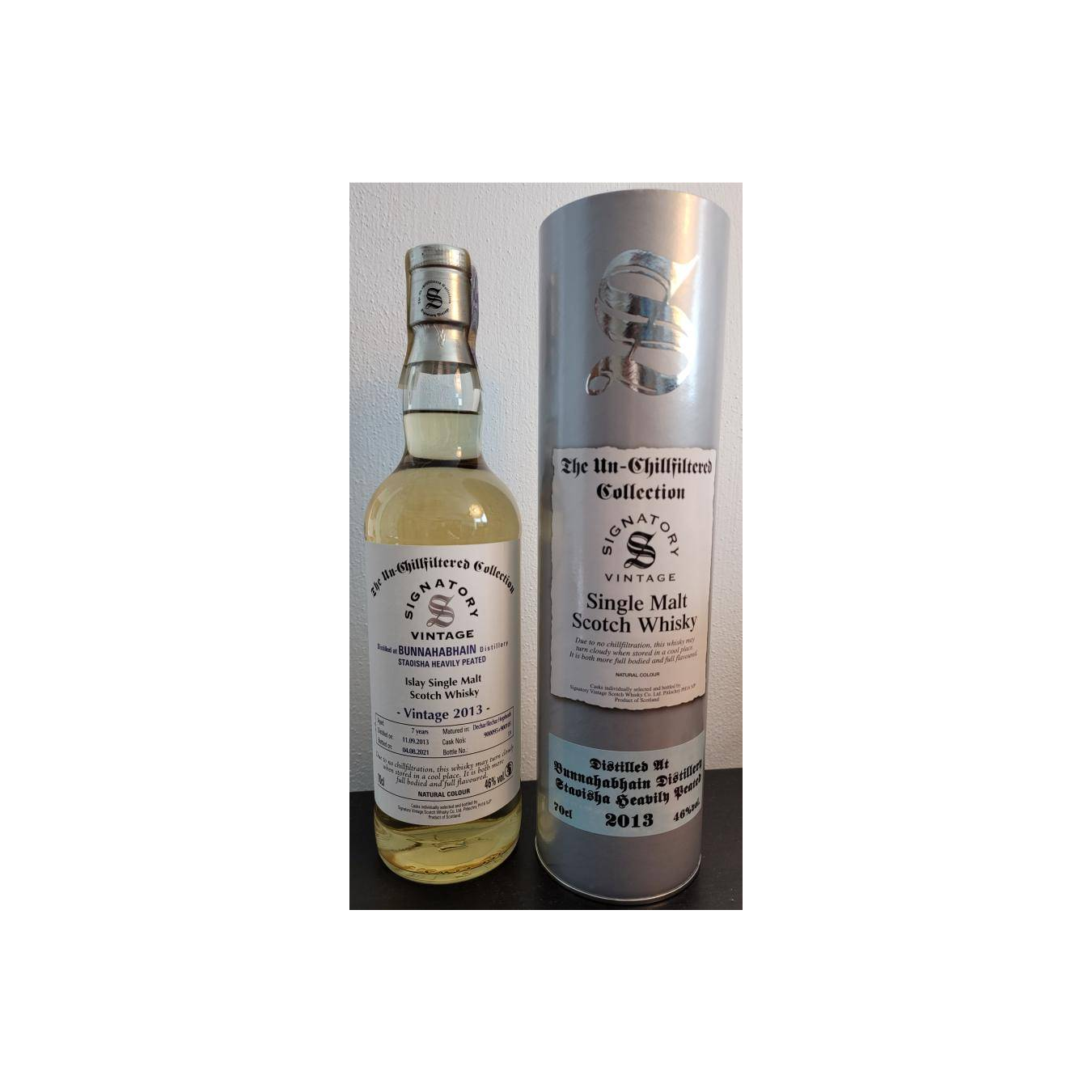 Bunnahabhain The Un-Chillfiltered Collection 2013 7 Years Single Malt Whisky 2